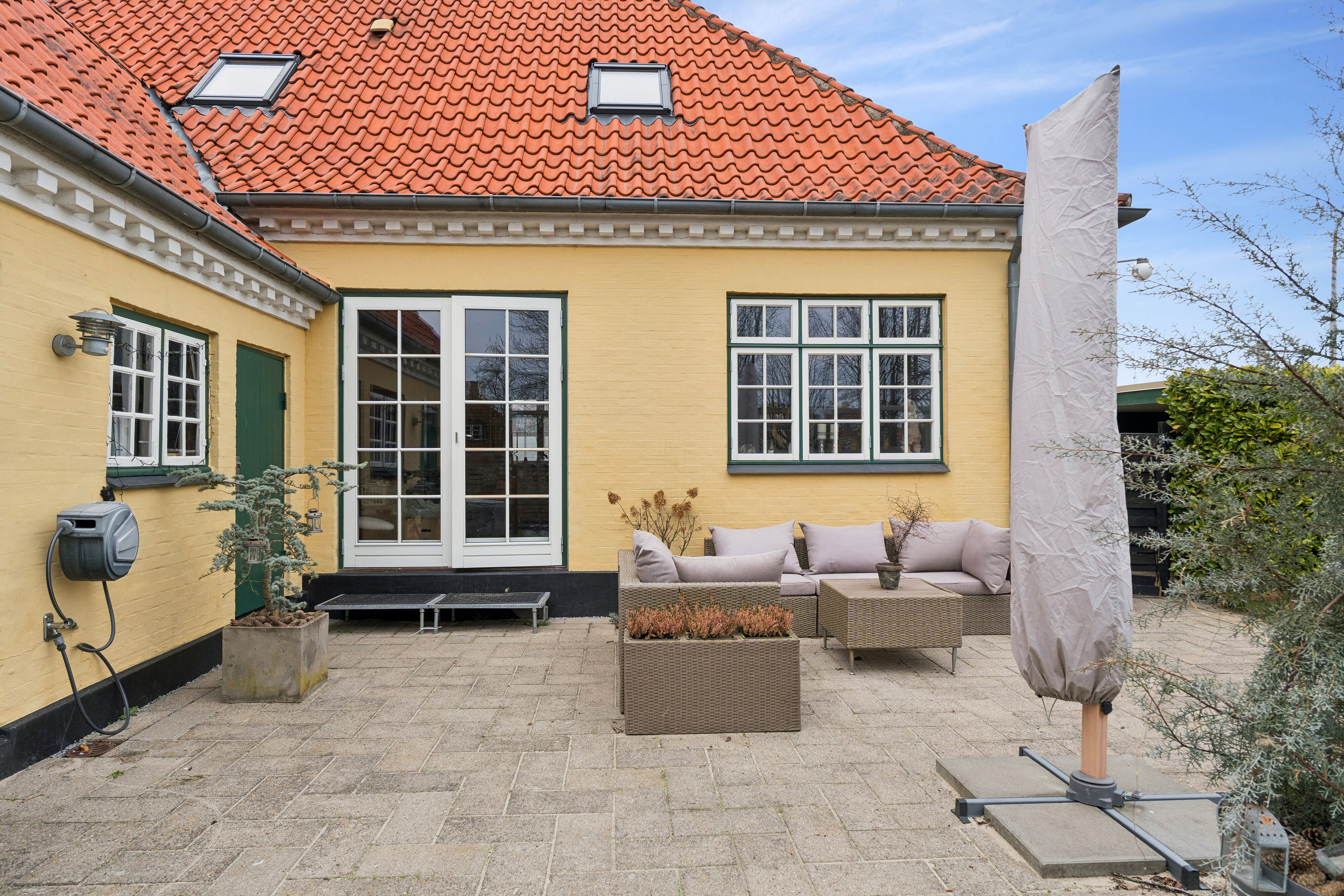 Fremhævet terrasse billede i fuldskærmstilstand. Billede af Vindingevej 63, 5800 Nyborg