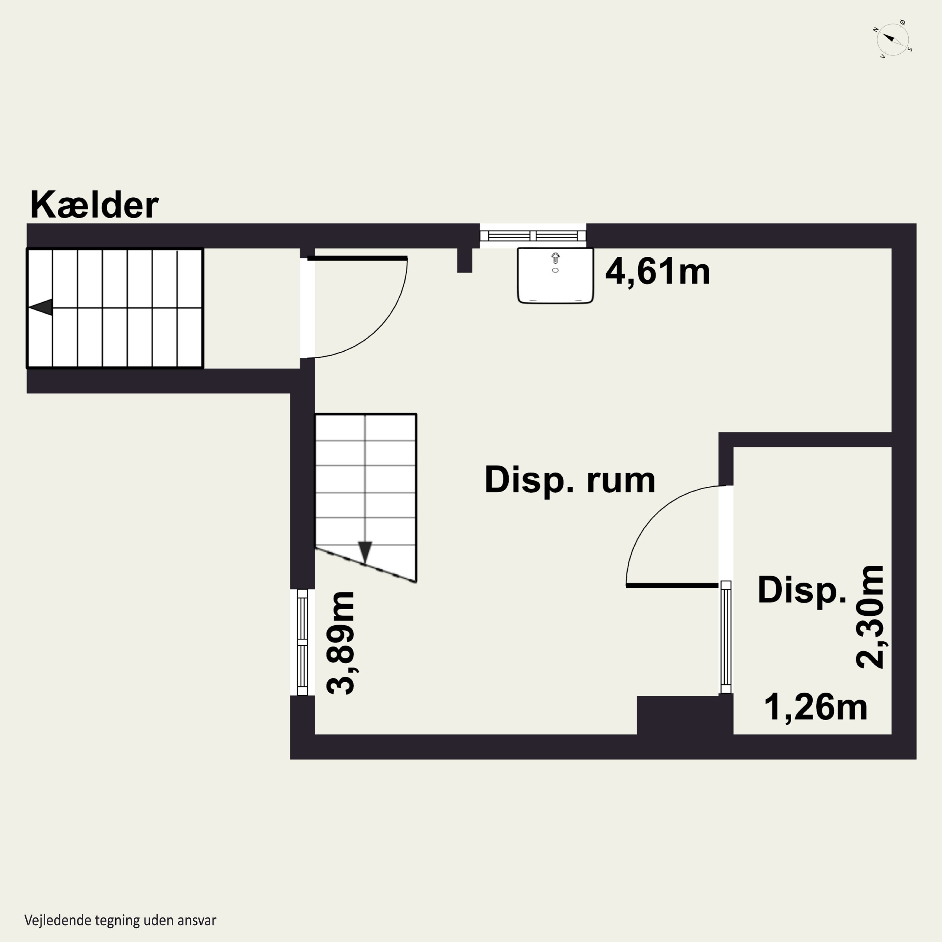 Plantegninger billede af Skovhuse Gade 31, 4772 Langebæk