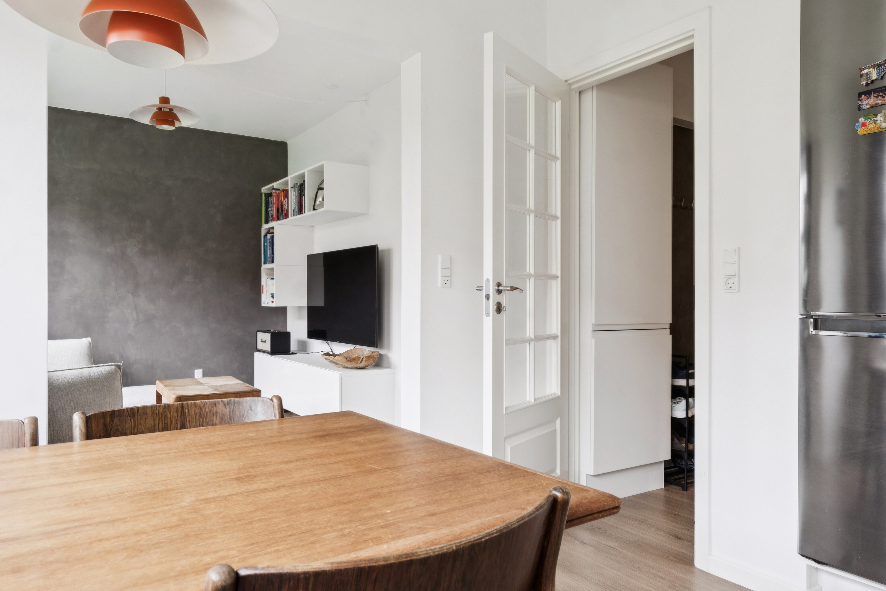 Fremhævet spisestue billede i fuldskærmstilstand. Billede af Gyvelvej 13, st.. mf., 4000 Roskilde