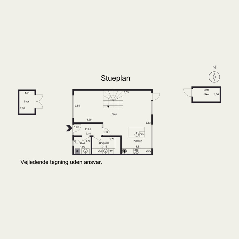 Plantegninger billede af Østergårds Alle 57, 8362 Hørning