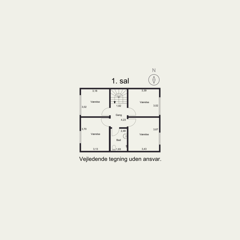 Plantegninger billede af Østergårds Alle 57, 8362 Hørning