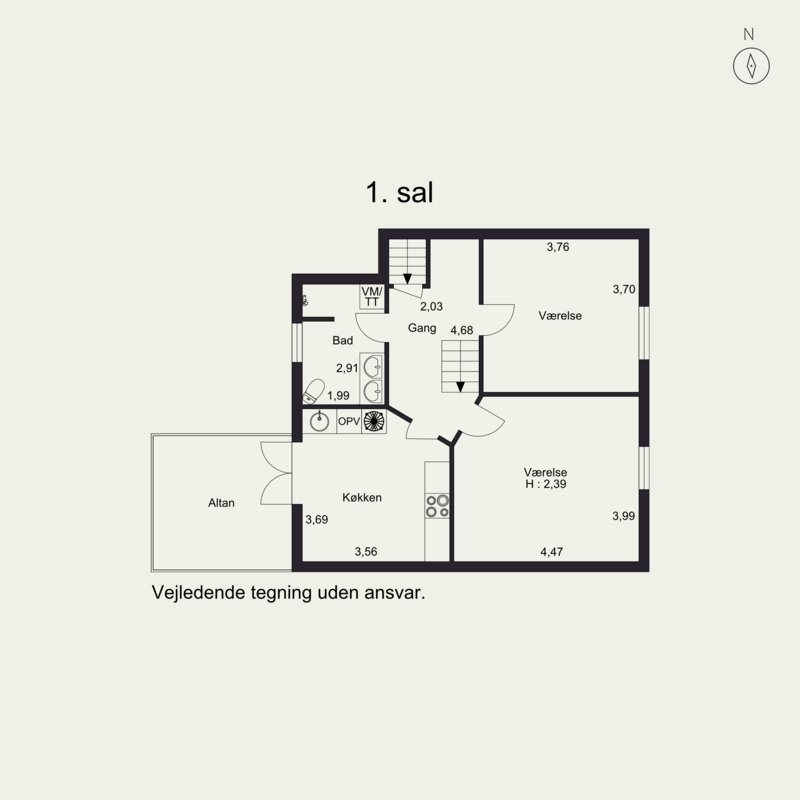 Plantegninger billede af Hjallesevej 37, 5000 Odense C