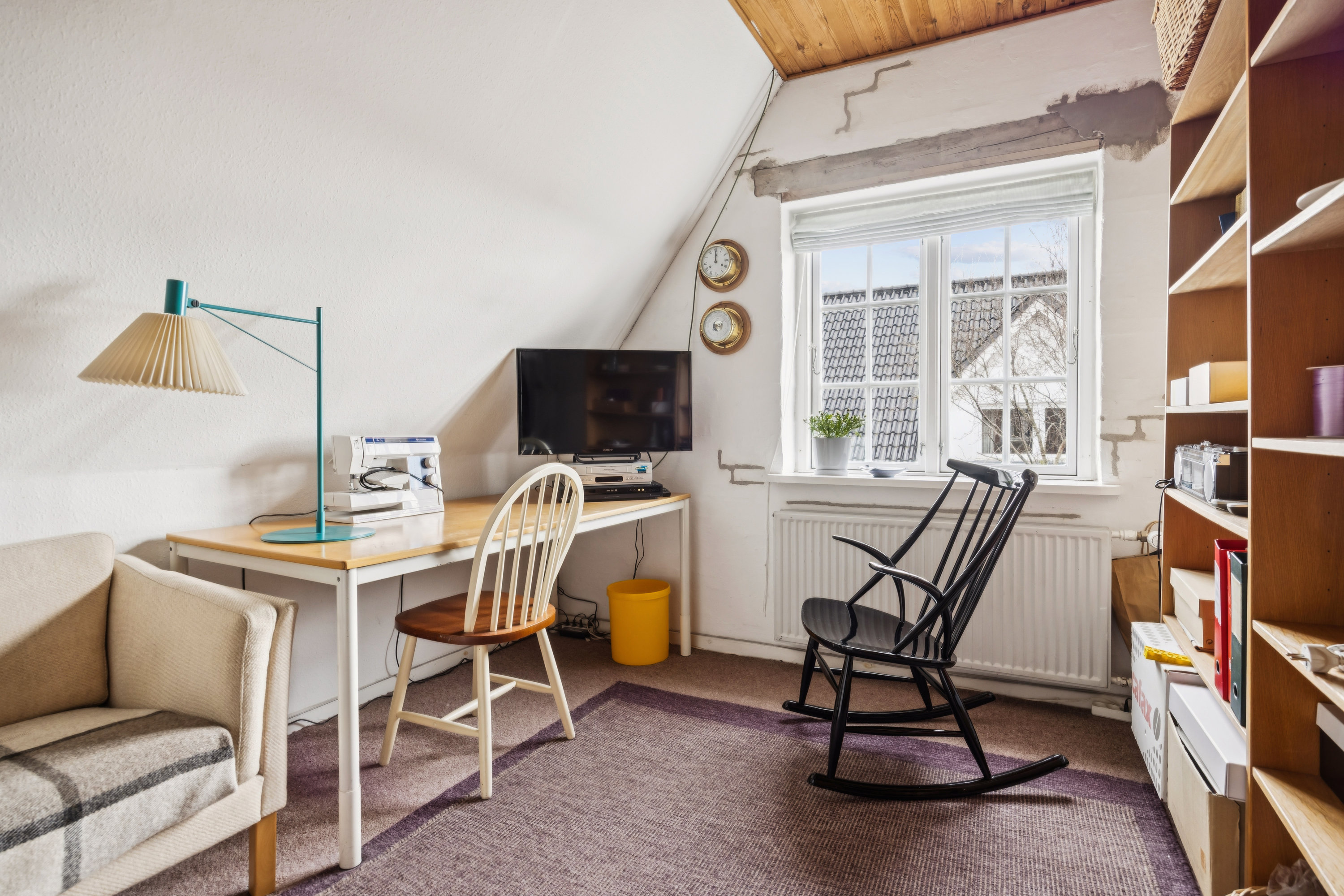 Fremhævet stue billede i fuldskærmstilstand. Billede af Kornbakken 7, 9400 Nørresundby