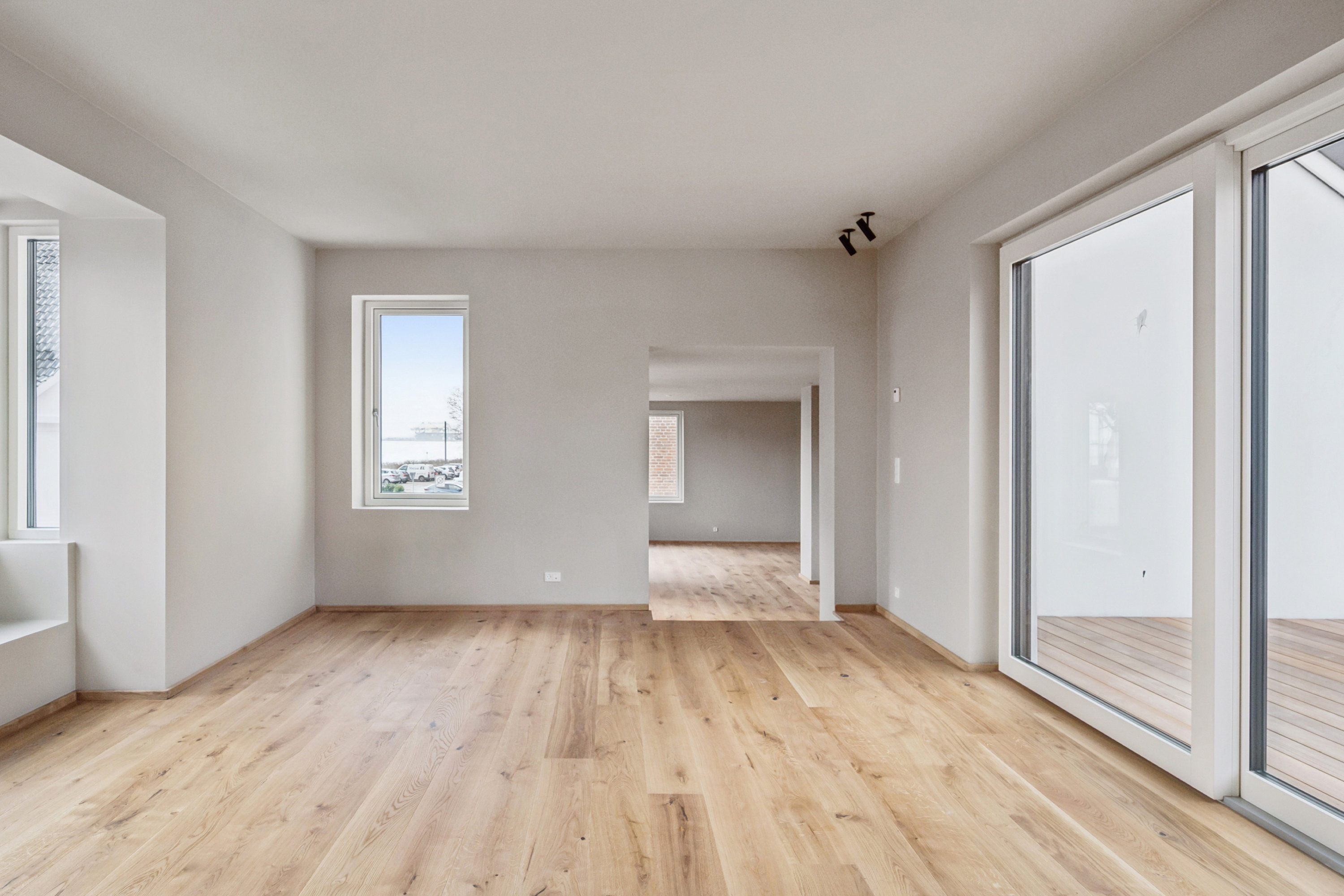 Fremhævet stue billede i fuldskærmstilstand. Billede af Stationsgade 3, 8240 Risskov