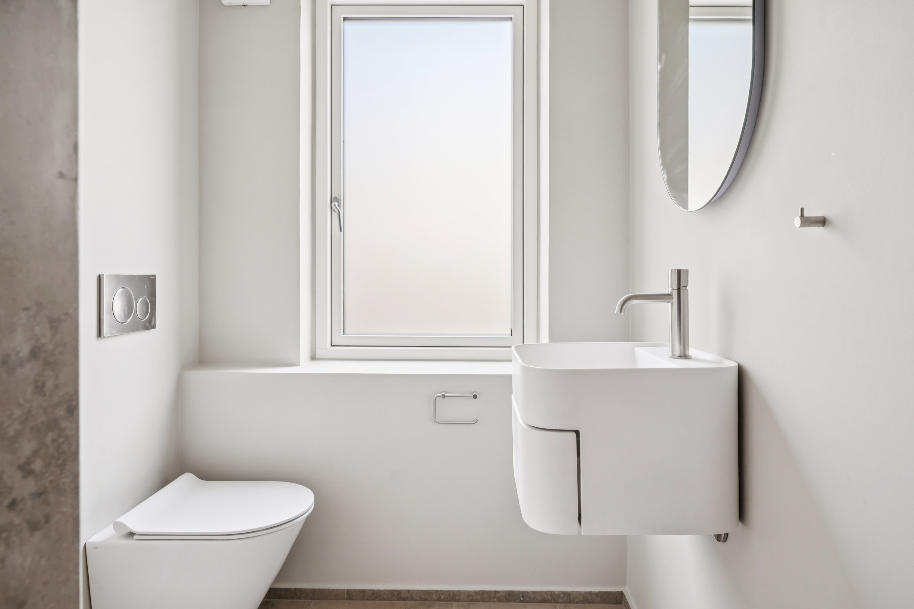 Fremhævet badeværelse billede i fuldskærmstilstand. Billede af Stationsgade 3, 8240 Risskov