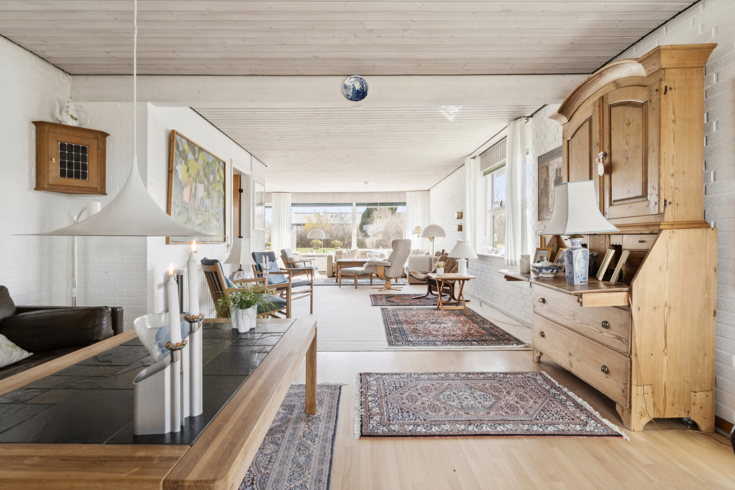 Fremhævet stue billede i fuldskærmstilstand. Billede af P. L. Halds Vej 60, 7700 Thisted