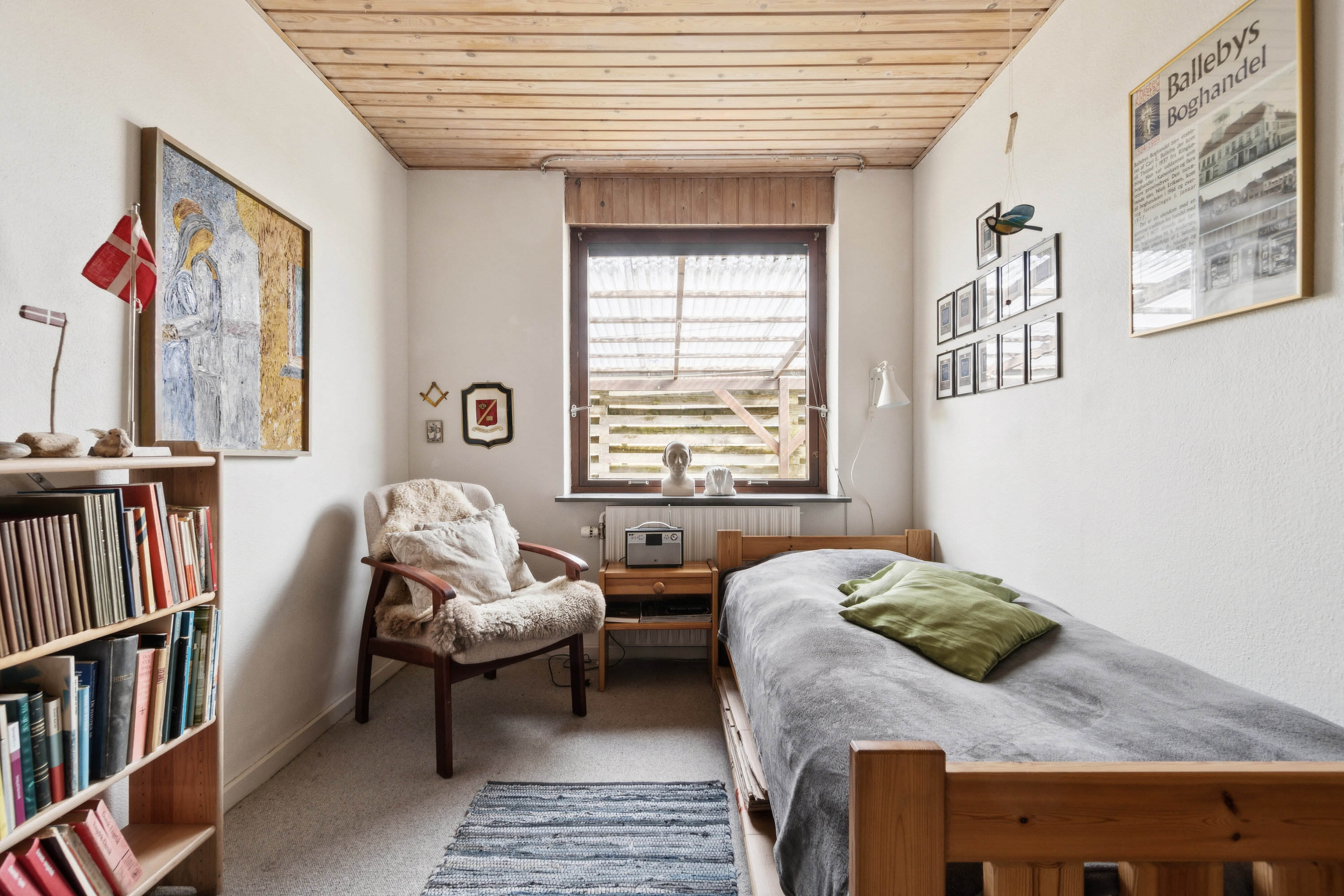 Fremhævet soveværelse billede i fuldskærmstilstand. Billede af P. L. Halds Vej 60, 7700 Thisted