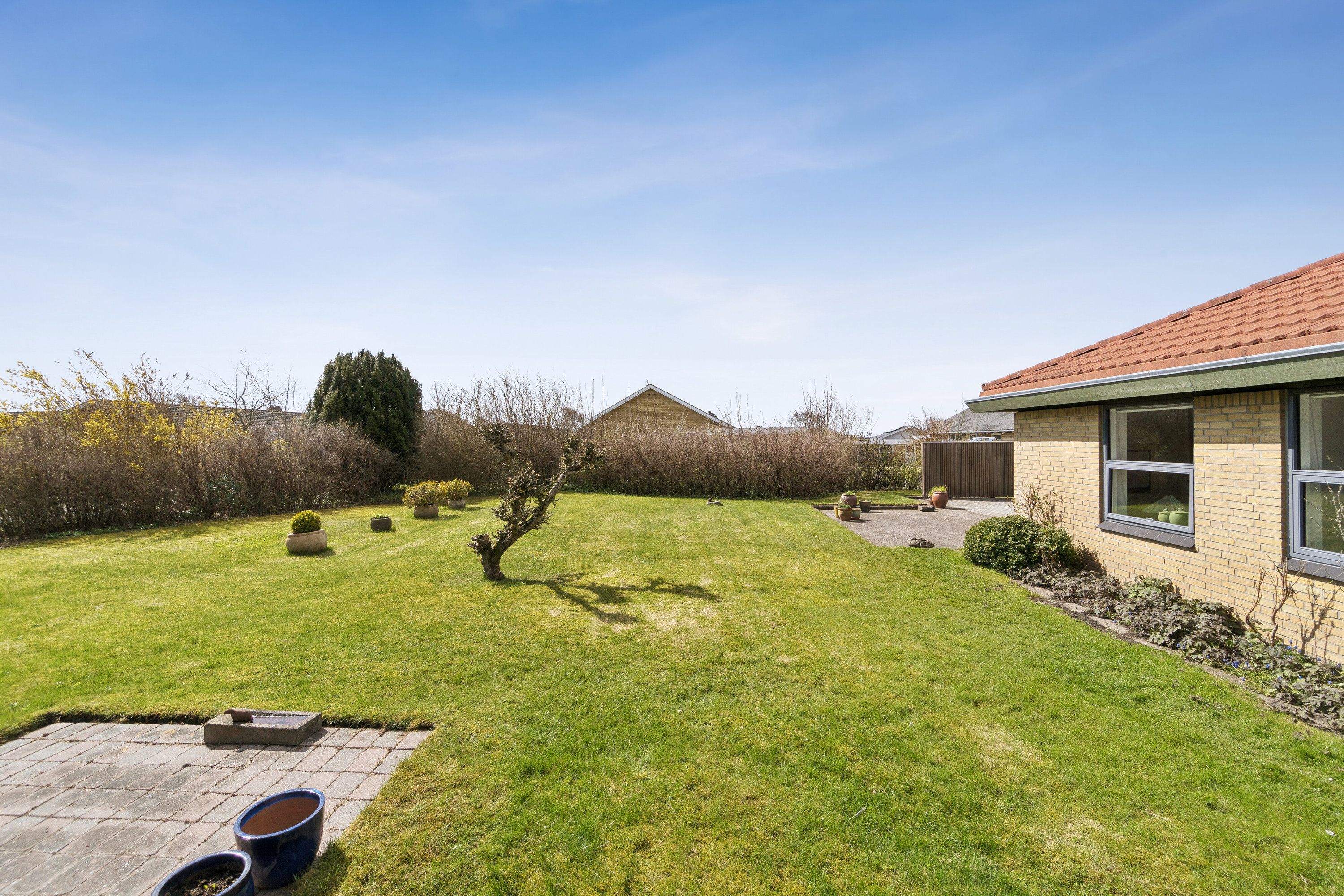 Fremhævet set fra haven billede i fuldskærmstilstand. Billede af P. L. Halds Vej 60, 7700 Thisted