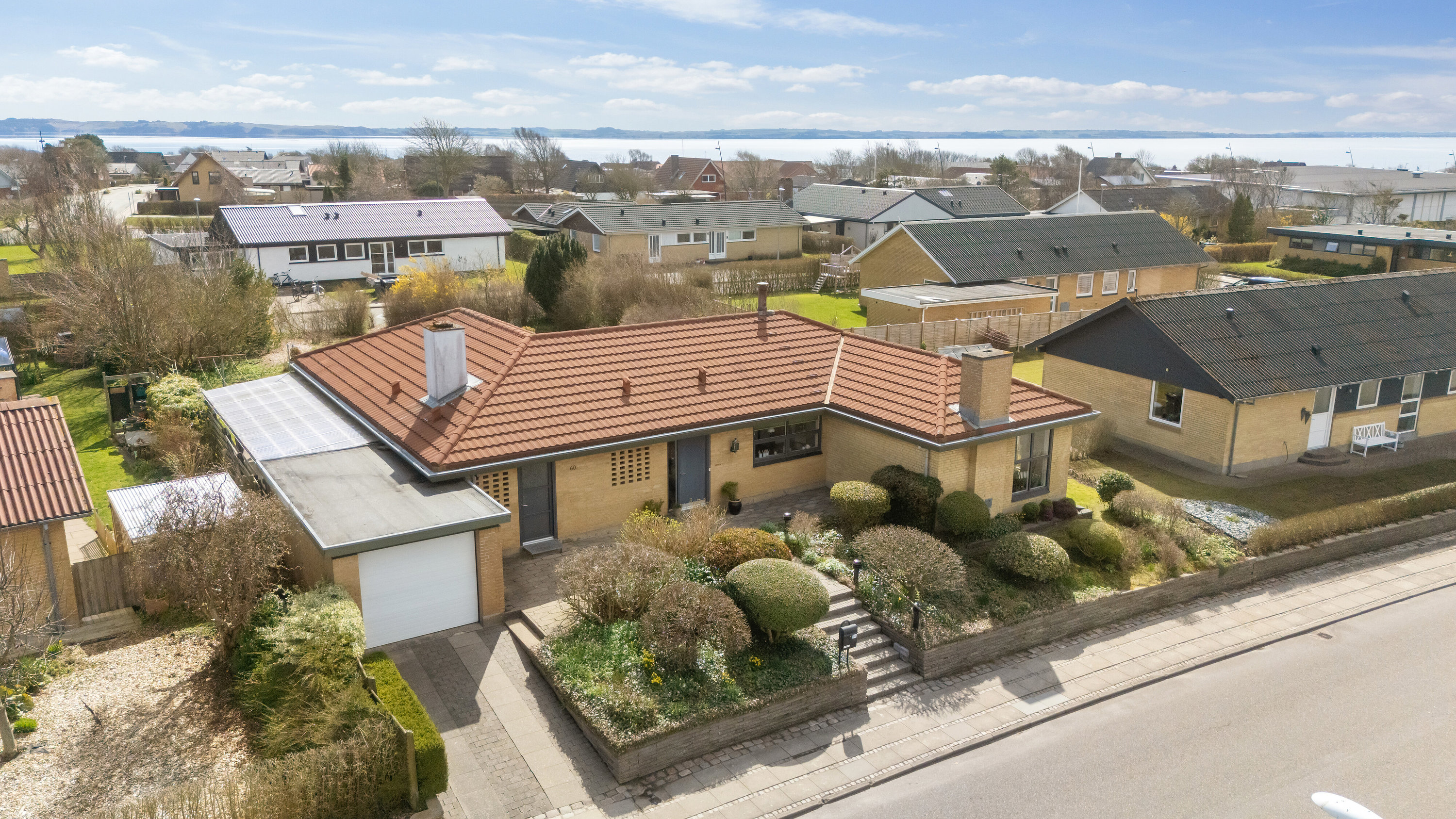 Fremhævet luftfoto billede i fuldskærmstilstand. Billede af P. L. Halds Vej 60, 7700 Thisted