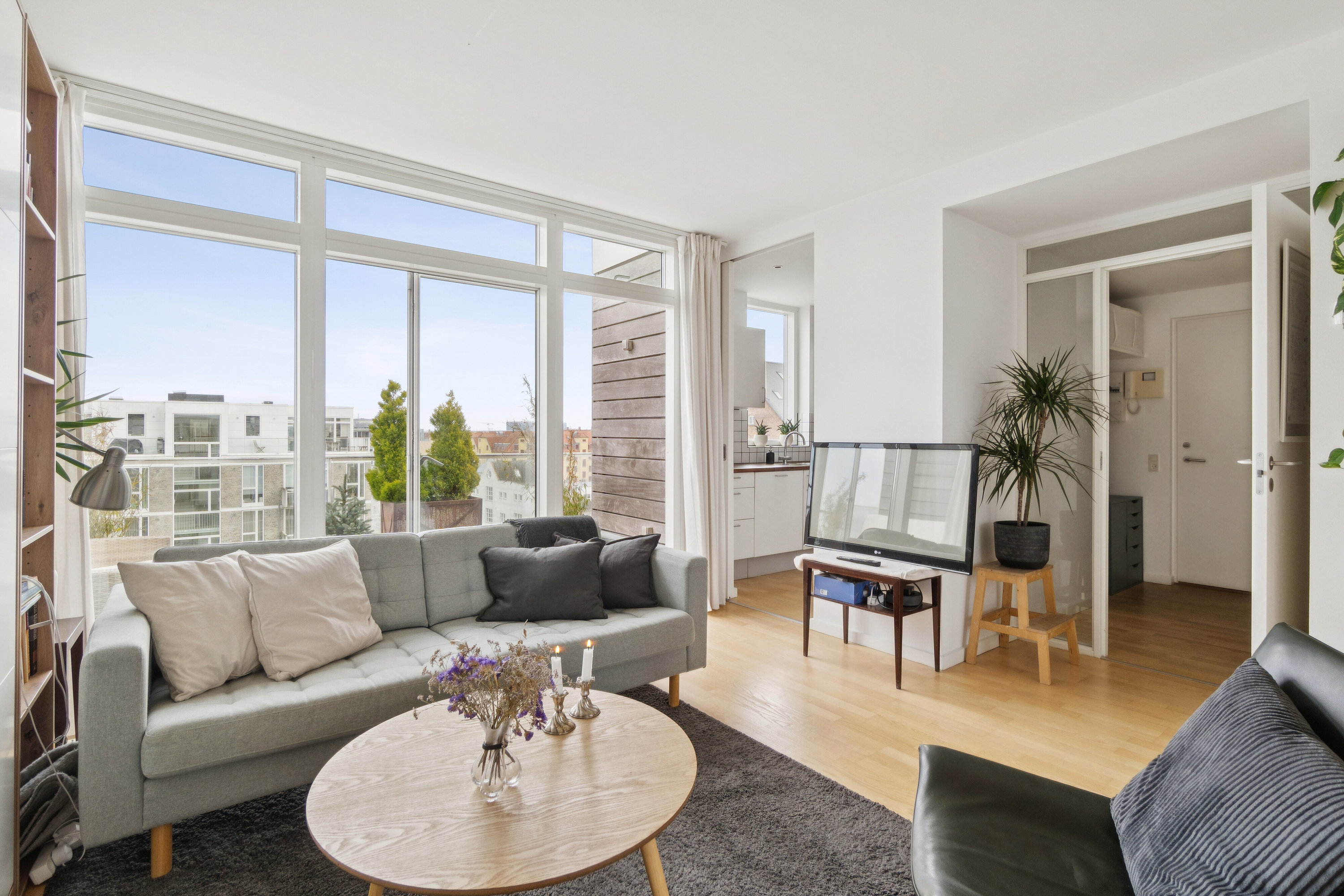 Fremhævet stue billede i fuldskærmstilstand. Billede af Klaksvigsgade 9, 6. th., 2300 København S