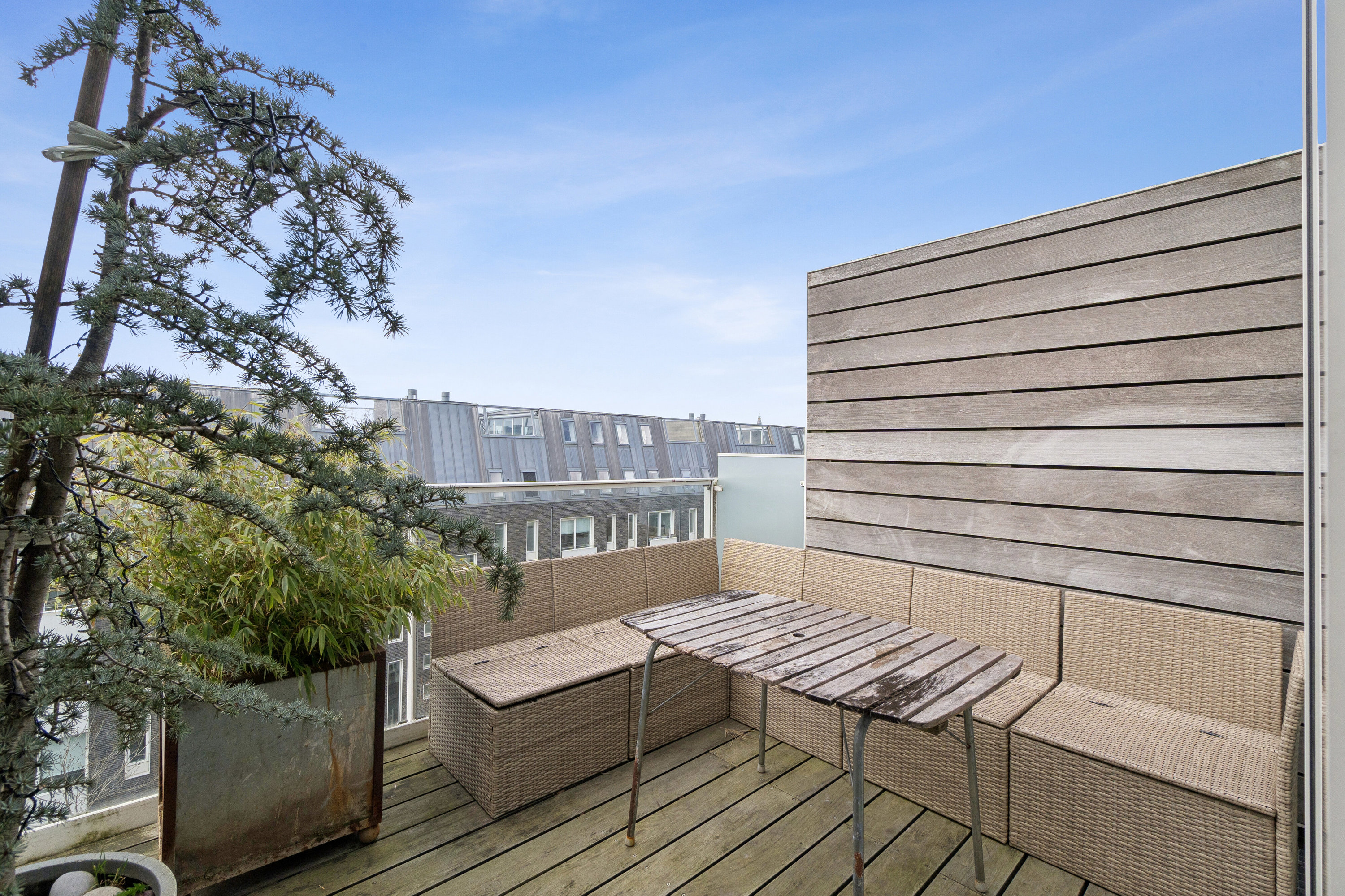 Fremhævet tagterrasse billede i fuldskærmstilstand. Billede af Klaksvigsgade 9, 6. th., 2300 København S