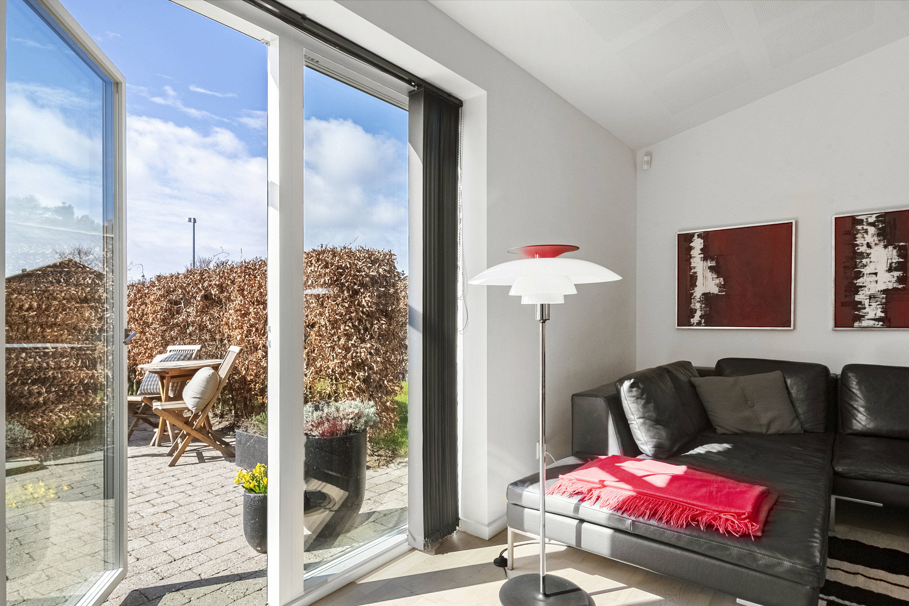 Fremhævet stue billede i fuldskærmstilstand. Billede af Nørregårds Alle 19, 8362 Hørning