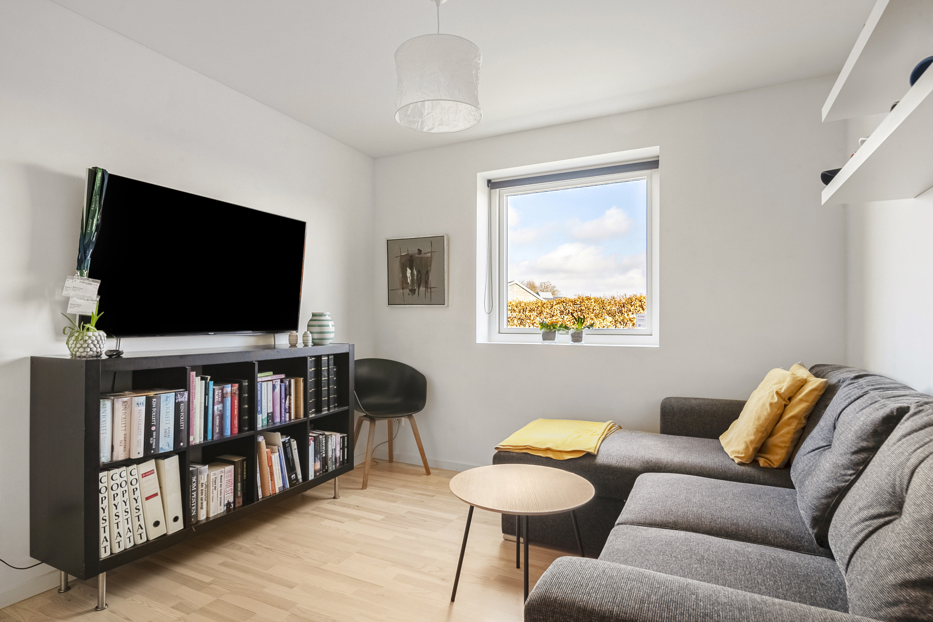 Fremhævet stue billede i fuldskærmstilstand. Billede af Nørregårds Alle 19, 8362 Hørning