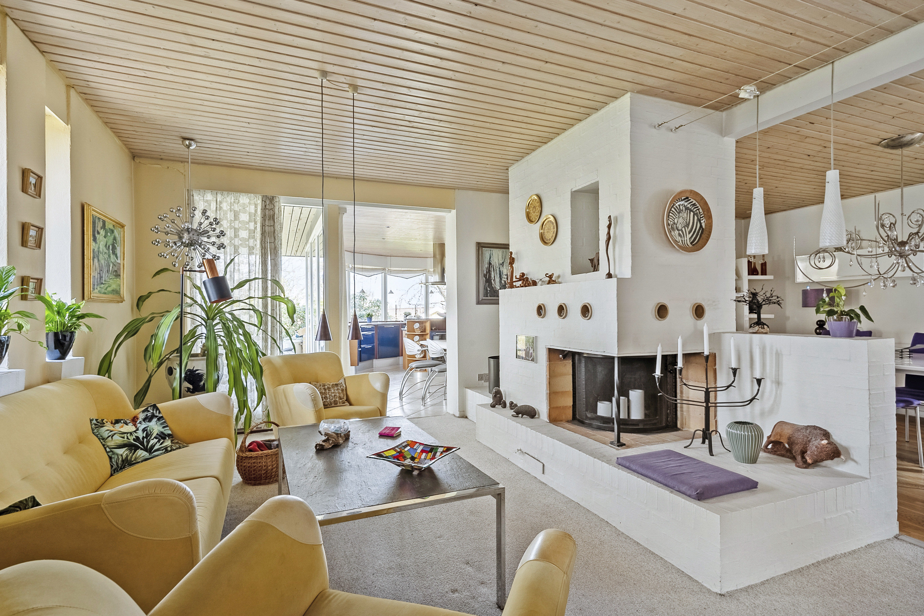 Fremhævet stue billede i fuldskærmstilstand. Billede af Elmebakken 12, Skt Klemens, 5260 Odense S