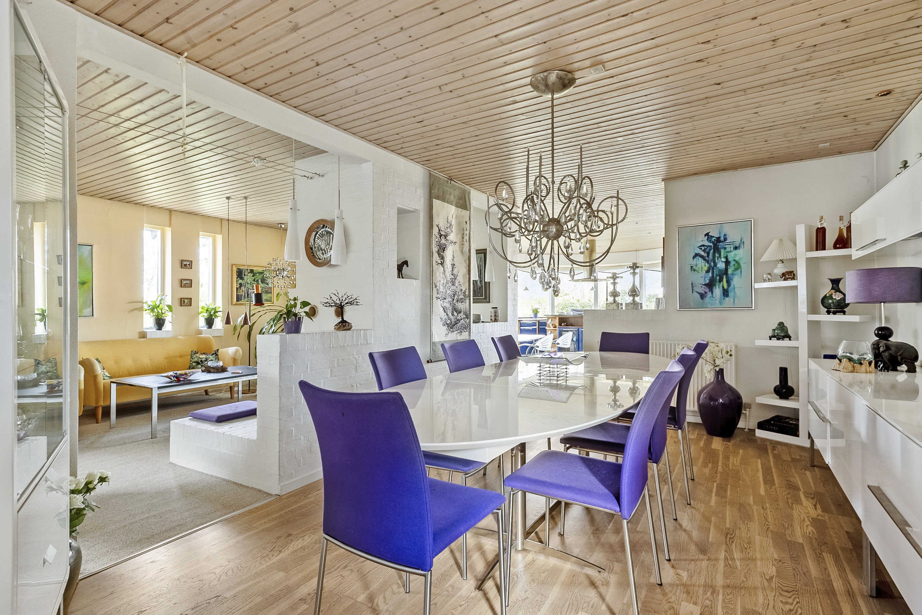 Fremhævet spisestue billede i fuldskærmstilstand. Billede af Elmebakken 12, Skt Klemens, 5260 Odense S