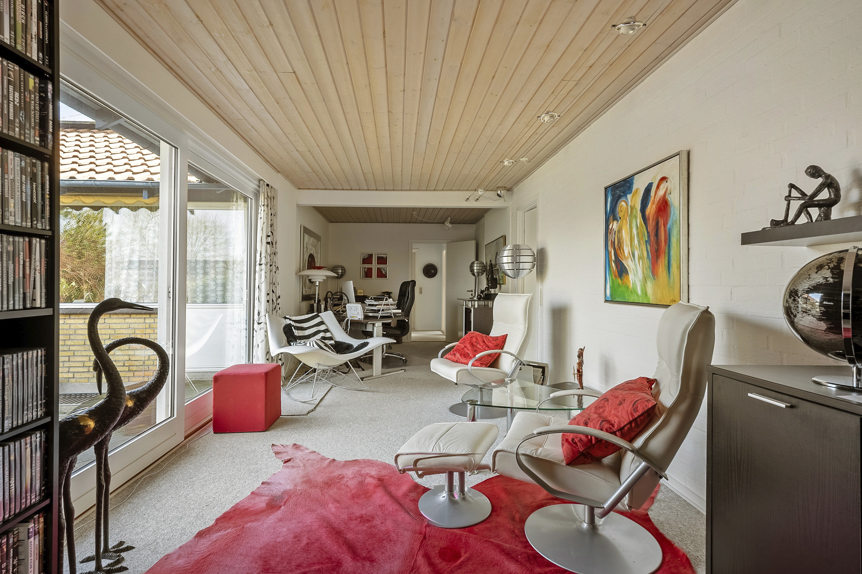 Fremhævet stue billede i fuldskærmstilstand. Billede af Elmebakken 12, Skt Klemens, 5260 Odense S