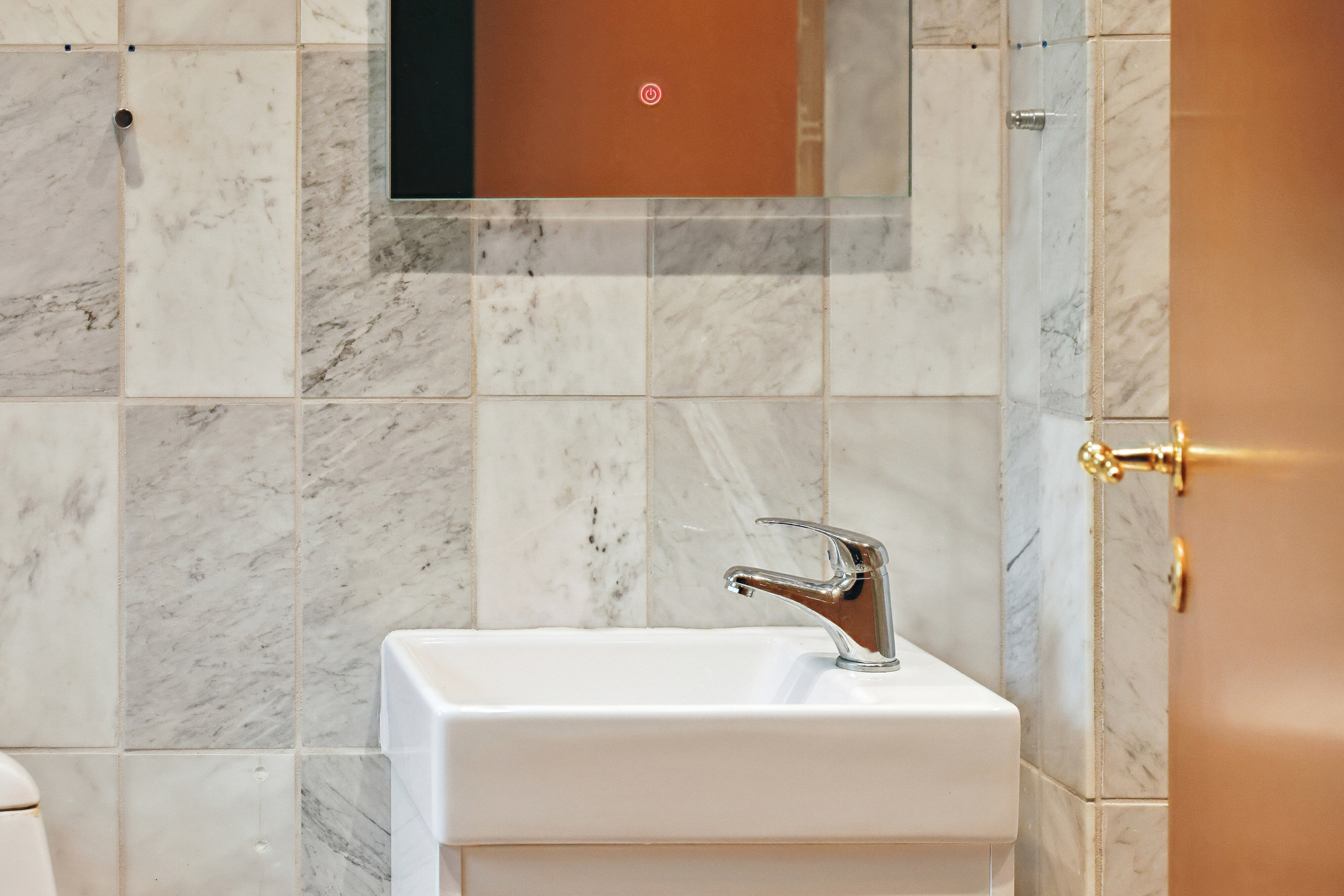 Fremhævet badeværelse billede i fuldskærmstilstand. Billede af Hallingager 36, 5750 Ringe