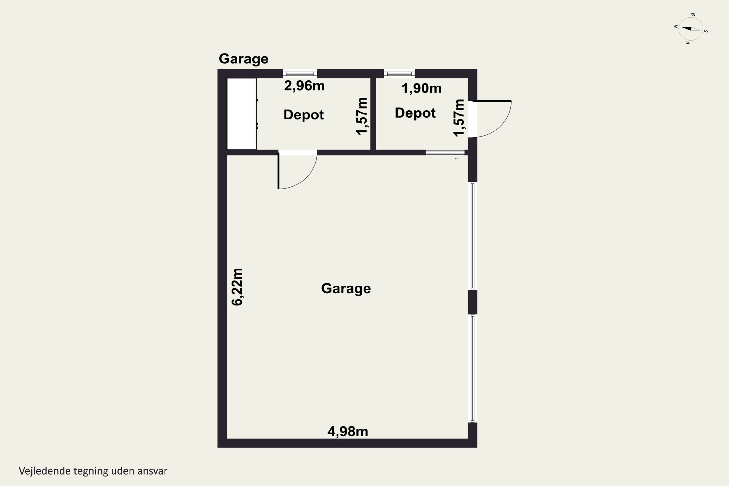 Plantegninger billede af Krøsbærvej 13, Kølkær, 7400 Herning