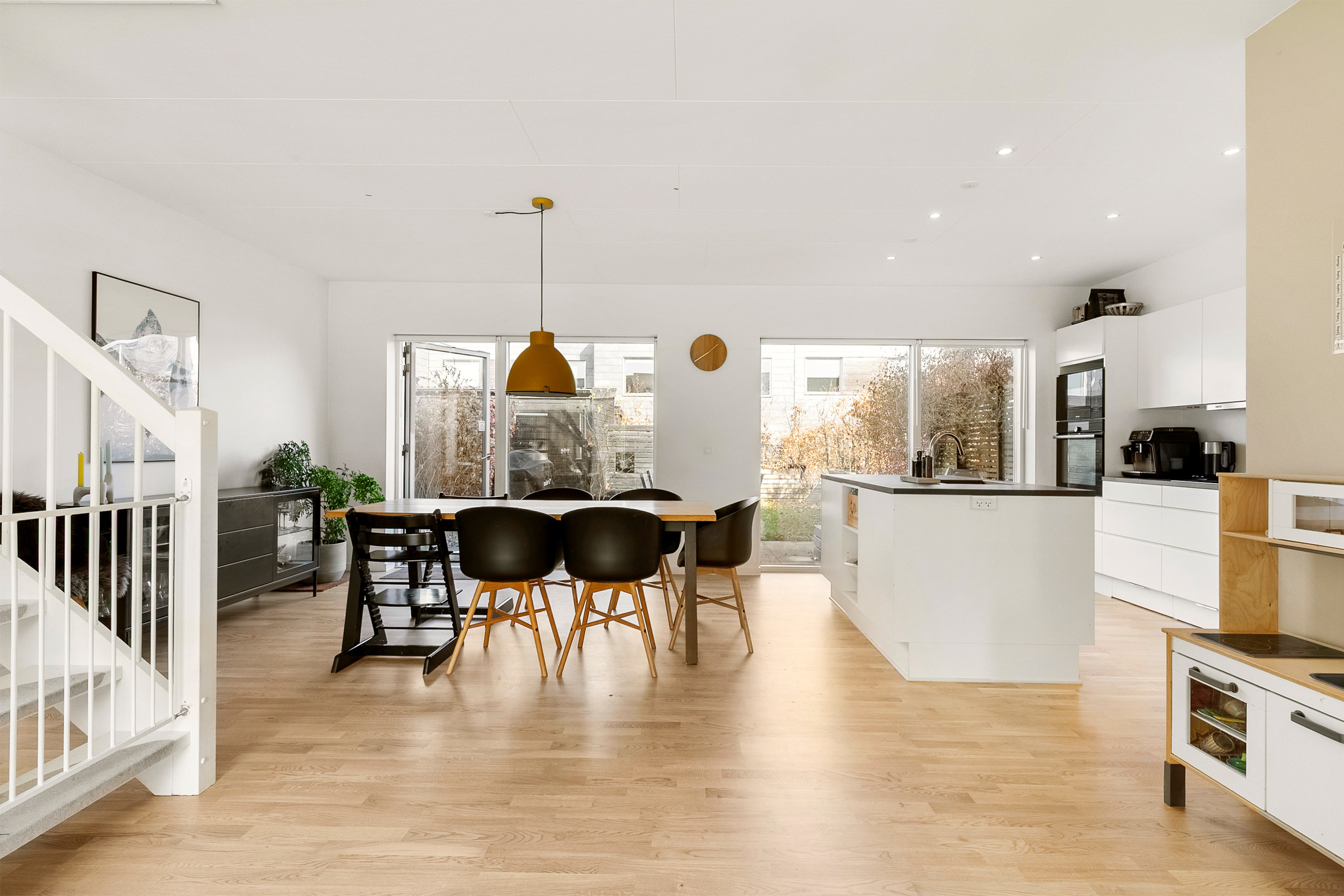 Fremhævet spisestue billede i fuldskærmstilstand. Billede af Østergårds Alle 57, 8362 Hørning