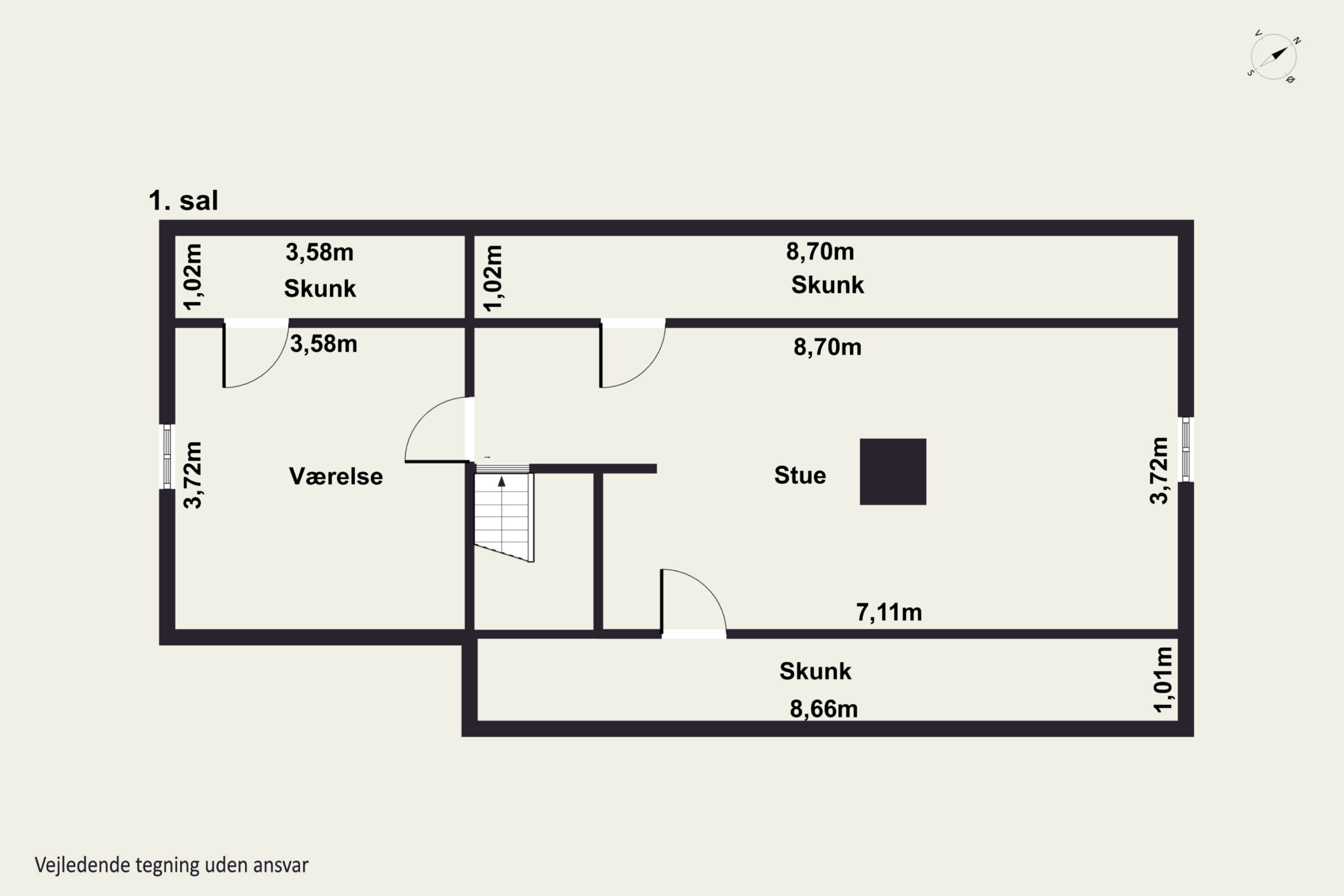 Plantegninger billede af Trekronervej 14, Gudmindrup Lyng, 4573 Højby