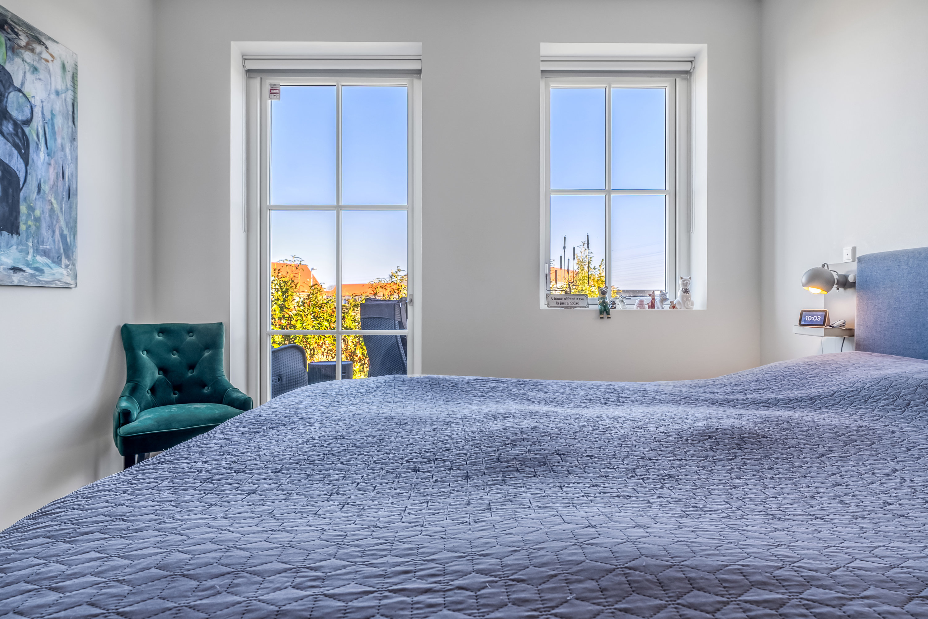 Fremhævet soveværelse billede i fuldskærmstilstand. Billede af Dyreengen 28, 3320 Skævinge