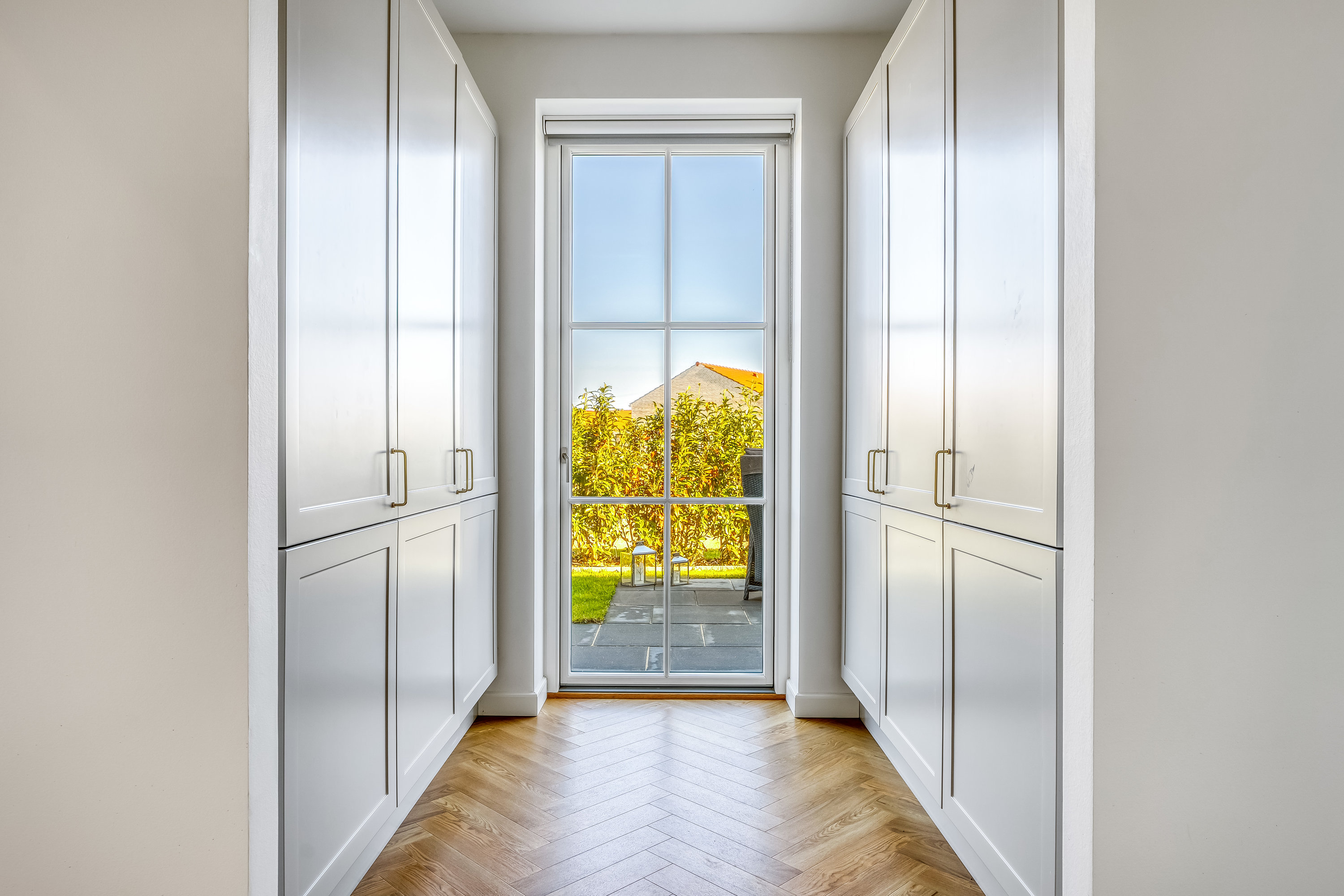 Fremhævet gang billede i fuldskærmstilstand. Billede af Dyreengen 28, 3320 Skævinge