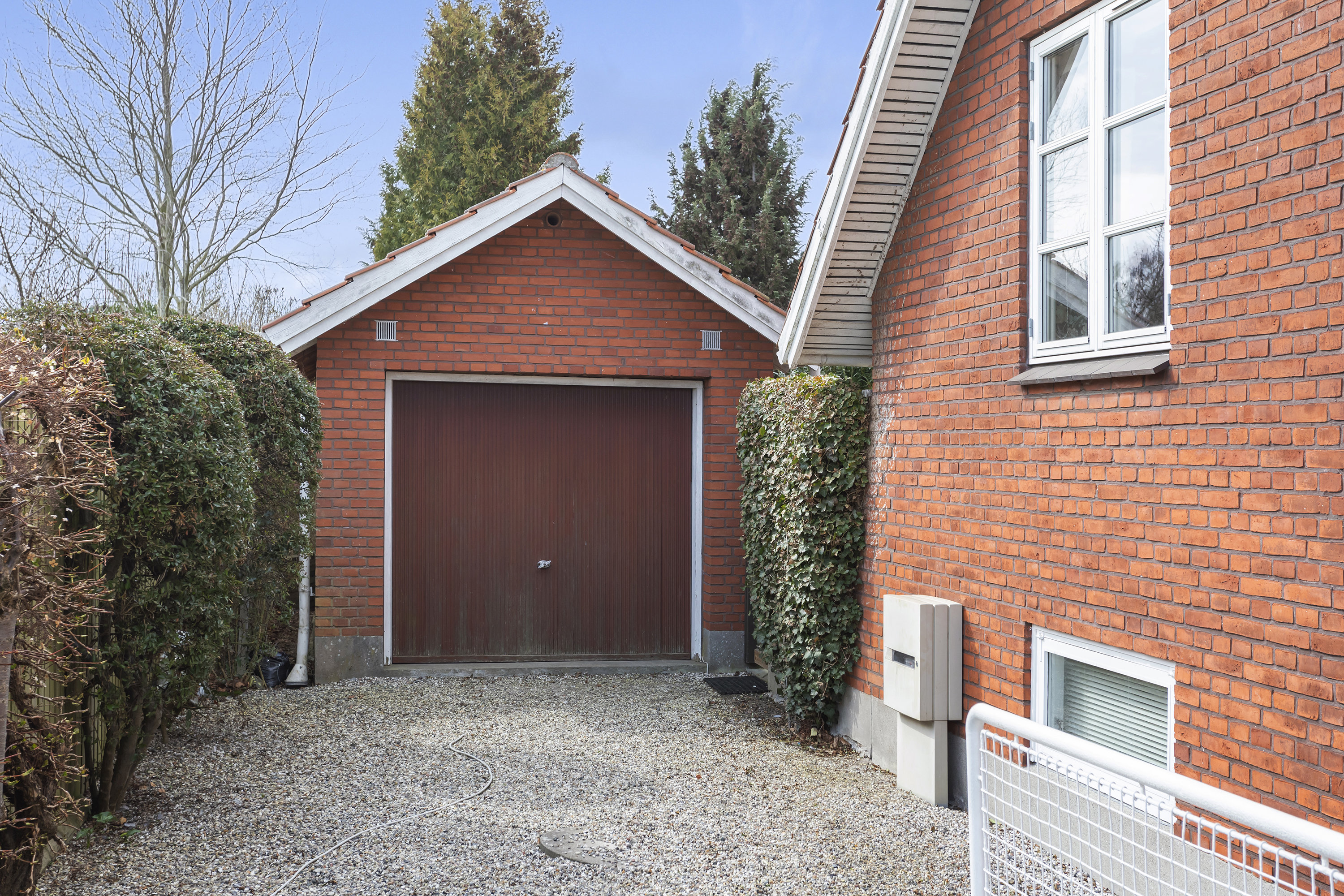 Fremhævet facade billede i fuldskærmstilstand. Billede af Marievej 9, 2740 Skovlunde