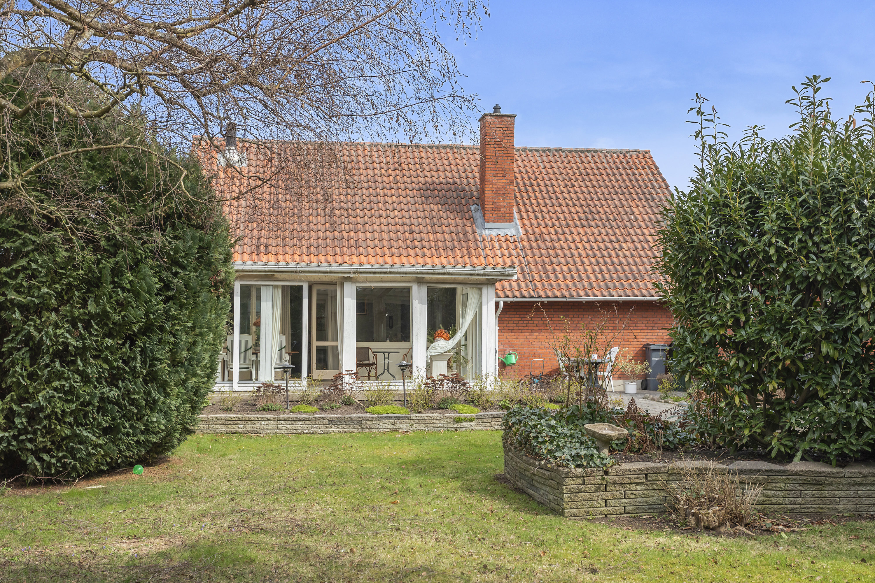 Fremhævet facade billede i fuldskærmstilstand. Billede af Marievej 9, 2740 Skovlunde