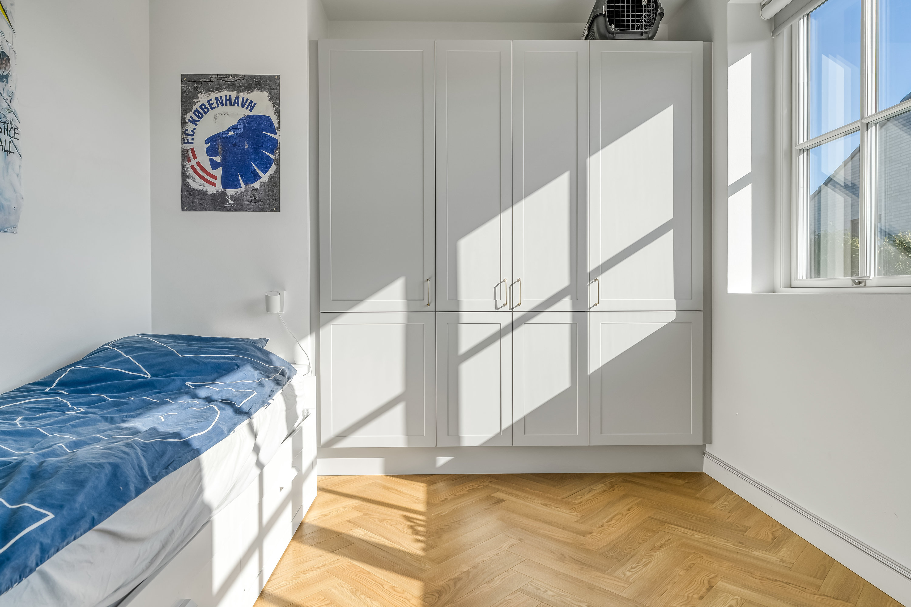 Fremhævet soveværelse billede i fuldskærmstilstand. Billede af Dyreengen 28, 3320 Skævinge