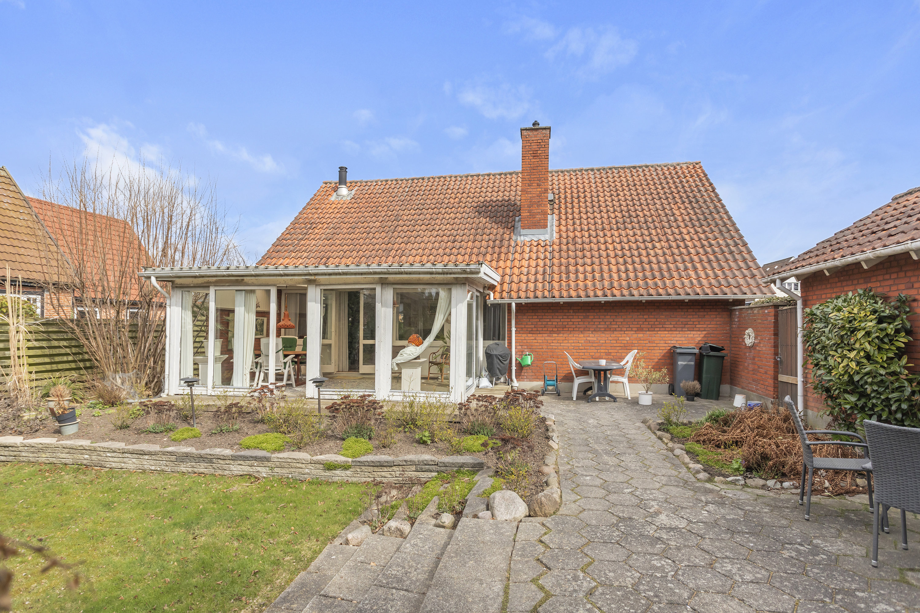 Fremhævet facade billede i fuldskærmstilstand. Billede af Marievej 9, 2740 Skovlunde