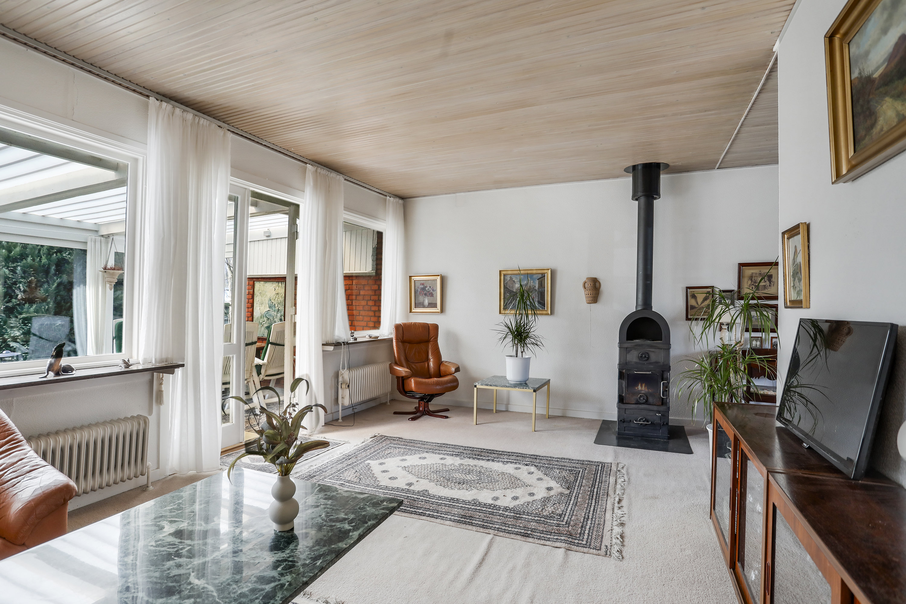 Fremhævet stue billede i fuldskærmstilstand. Billede af Marievej 9, 2740 Skovlunde