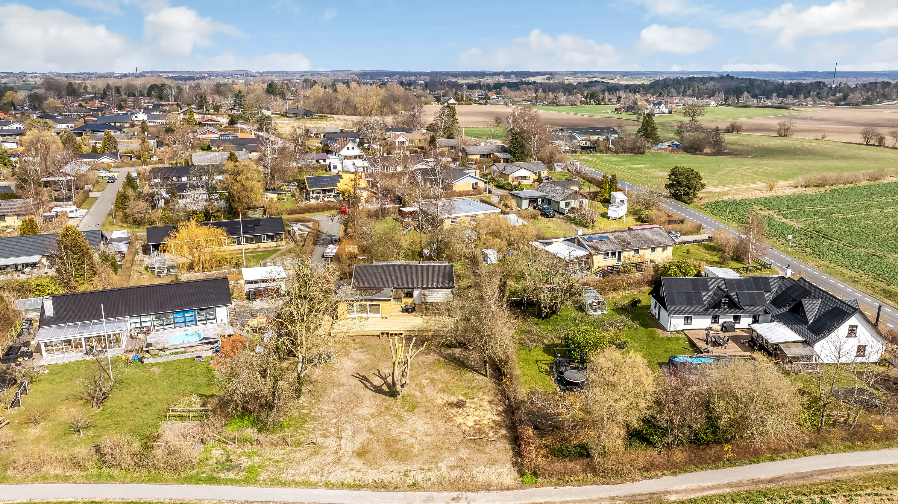 Fremhævet luftfoto billede i fuldskærmstilstand. Billede af Holmemosen 15, Annisse, 3200 Helsinge