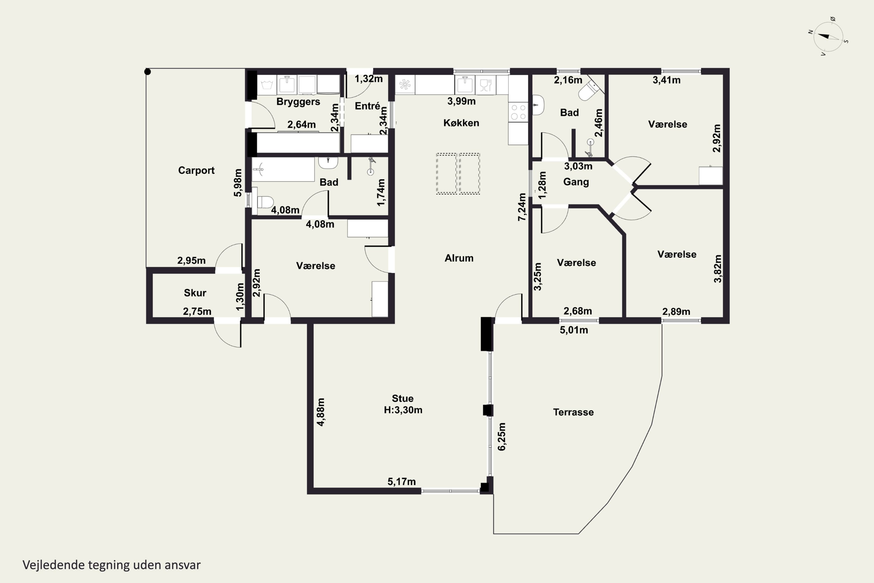 Plantegninger billede af Folemarksvej 74, 2605 Brøndby