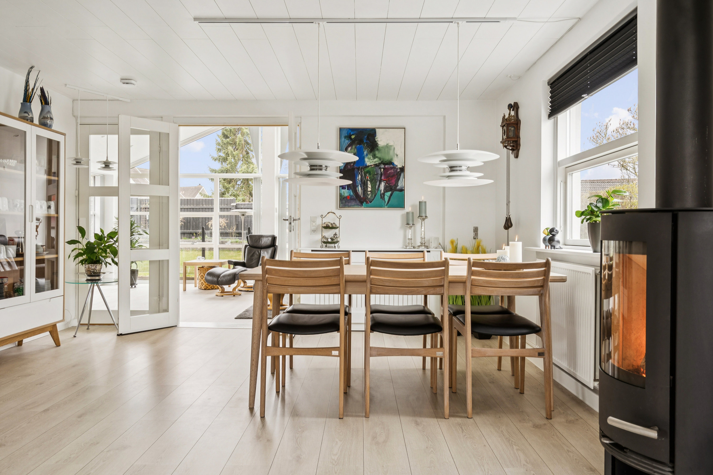 Fremhævet spisestue billede i fuldskærmstilstand. Billede af Blåbærvænget 20, Appenæs, 4700 Næstved