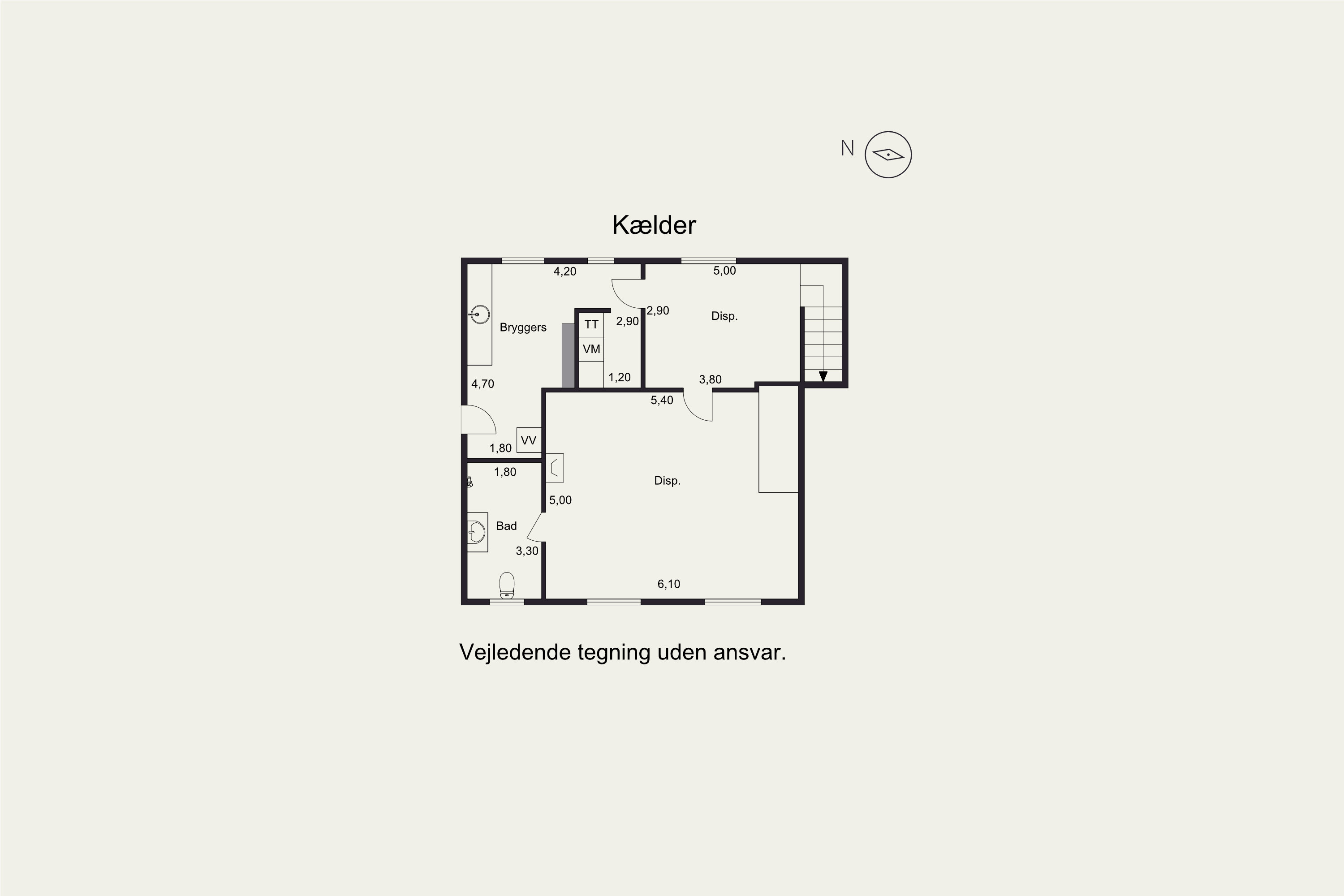 Plantegninger billede af Krügersvej 48, Sanddal, 7000 Fredericia