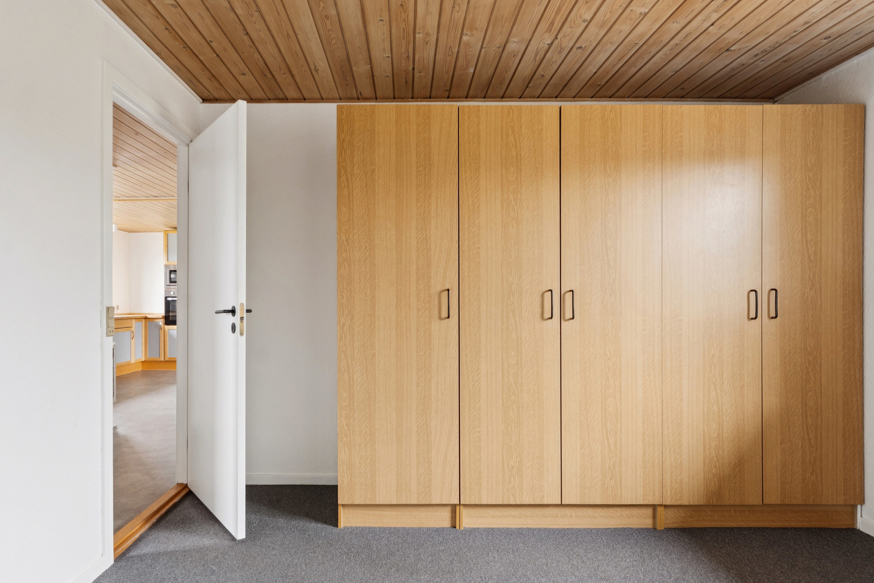 Fremhævet soveværelse billede i fuldskærmstilstand. Billede af Tørrepladsen 27, Thorning, 8620 Kjellerup