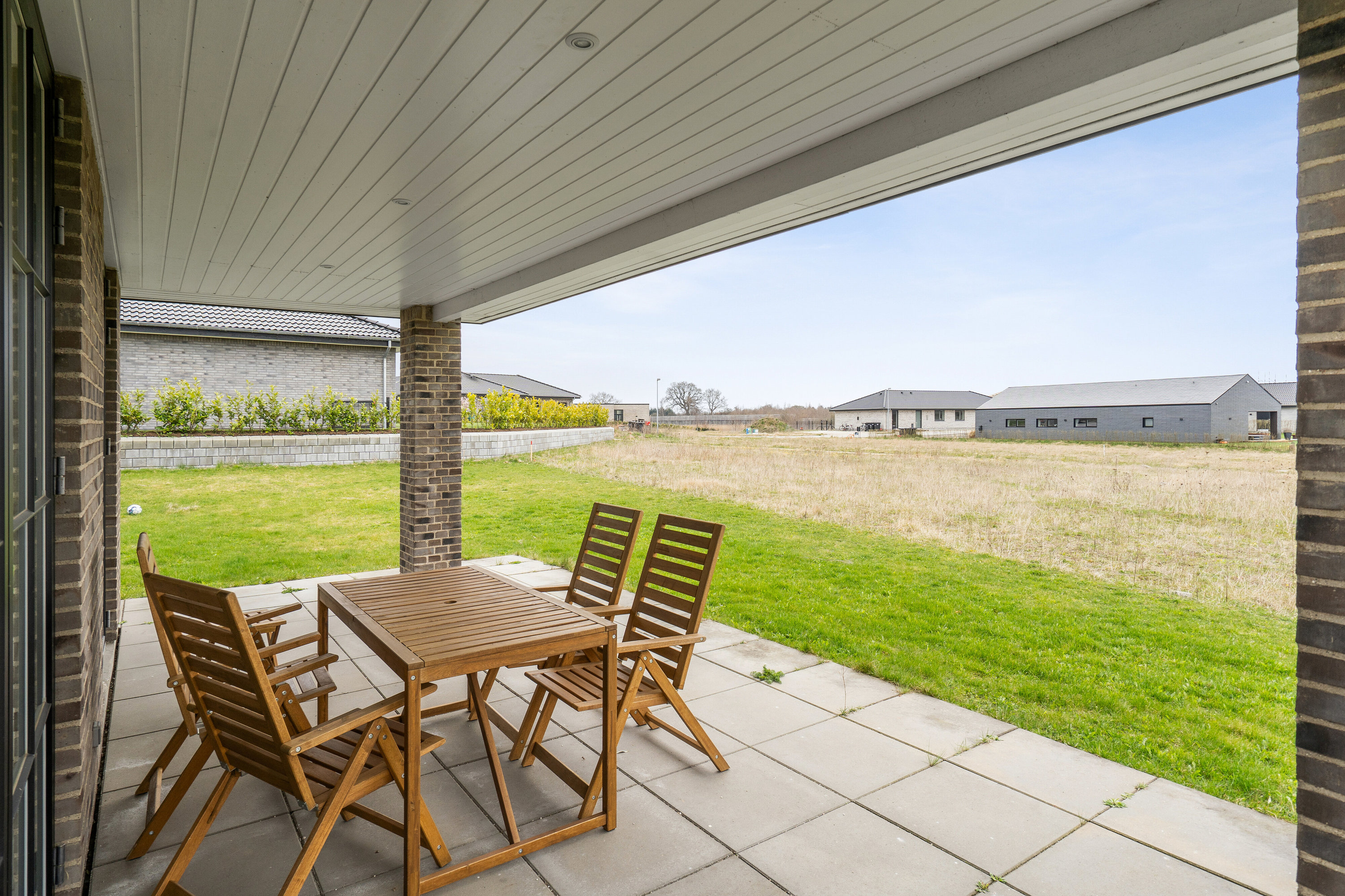 Fremhævet terrasse billede i fuldskærmstilstand. Billede af Klosterlunden 113, 4700 Næstved