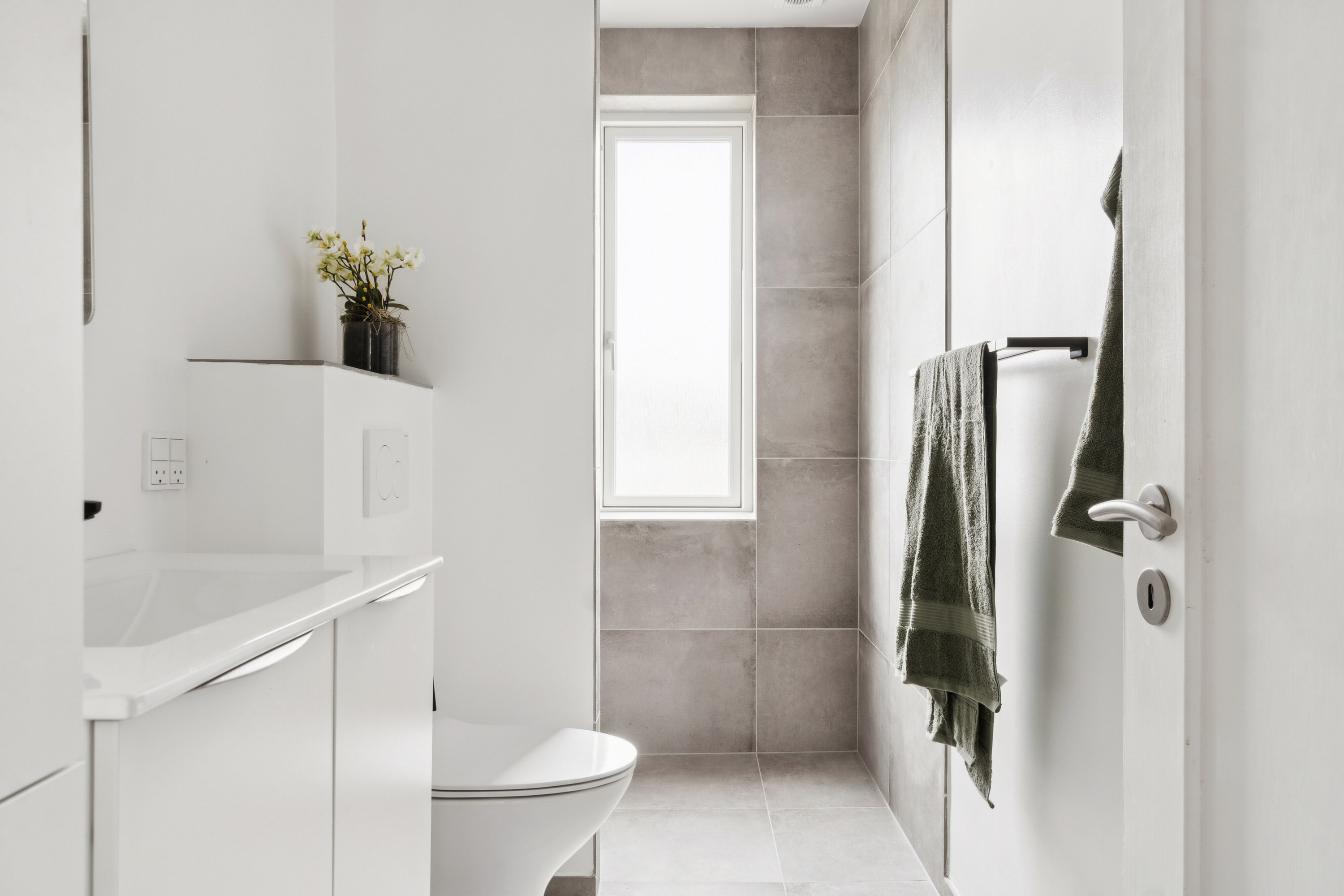 Fremhævet badeværelse billede i fuldskærmstilstand. Billede af Mariendals Alle 23, 4200 Slagelse