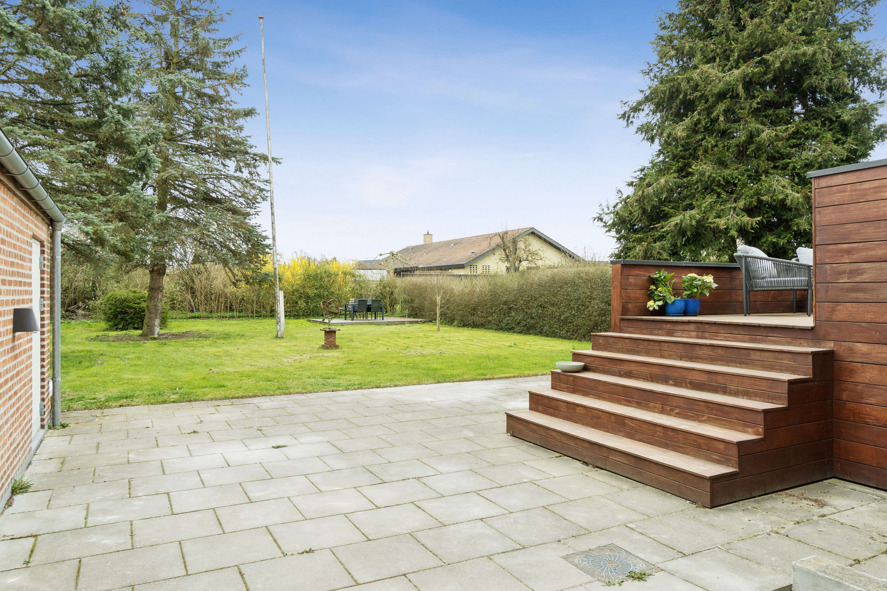 Fremhævet terrasse billede i fuldskærmstilstand. Billede af Mariendals Alle 23, 4200 Slagelse