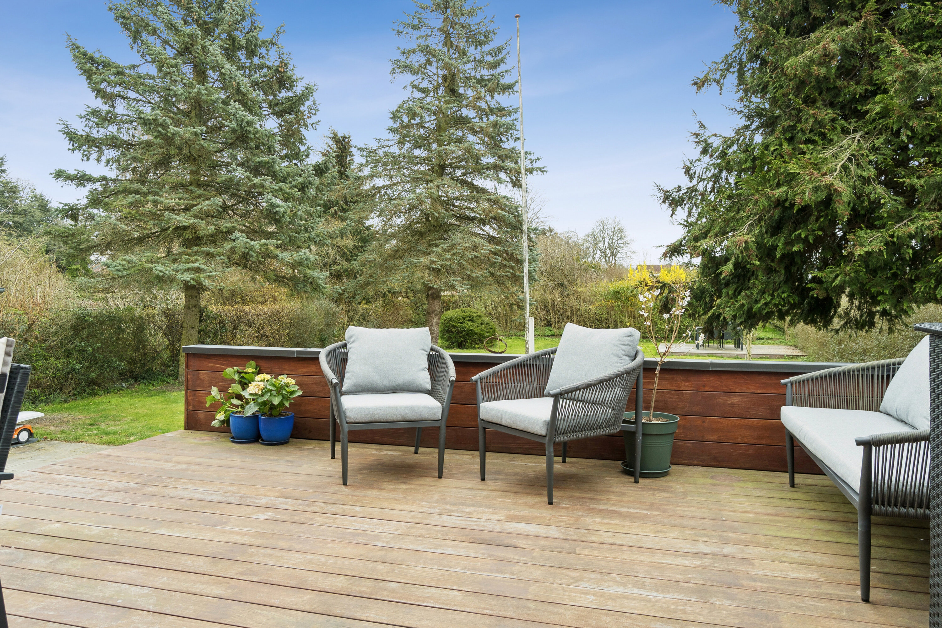 Fremhævet terrasse billede i fuldskærmstilstand. Billede af Mariendals Alle 23, 4200 Slagelse