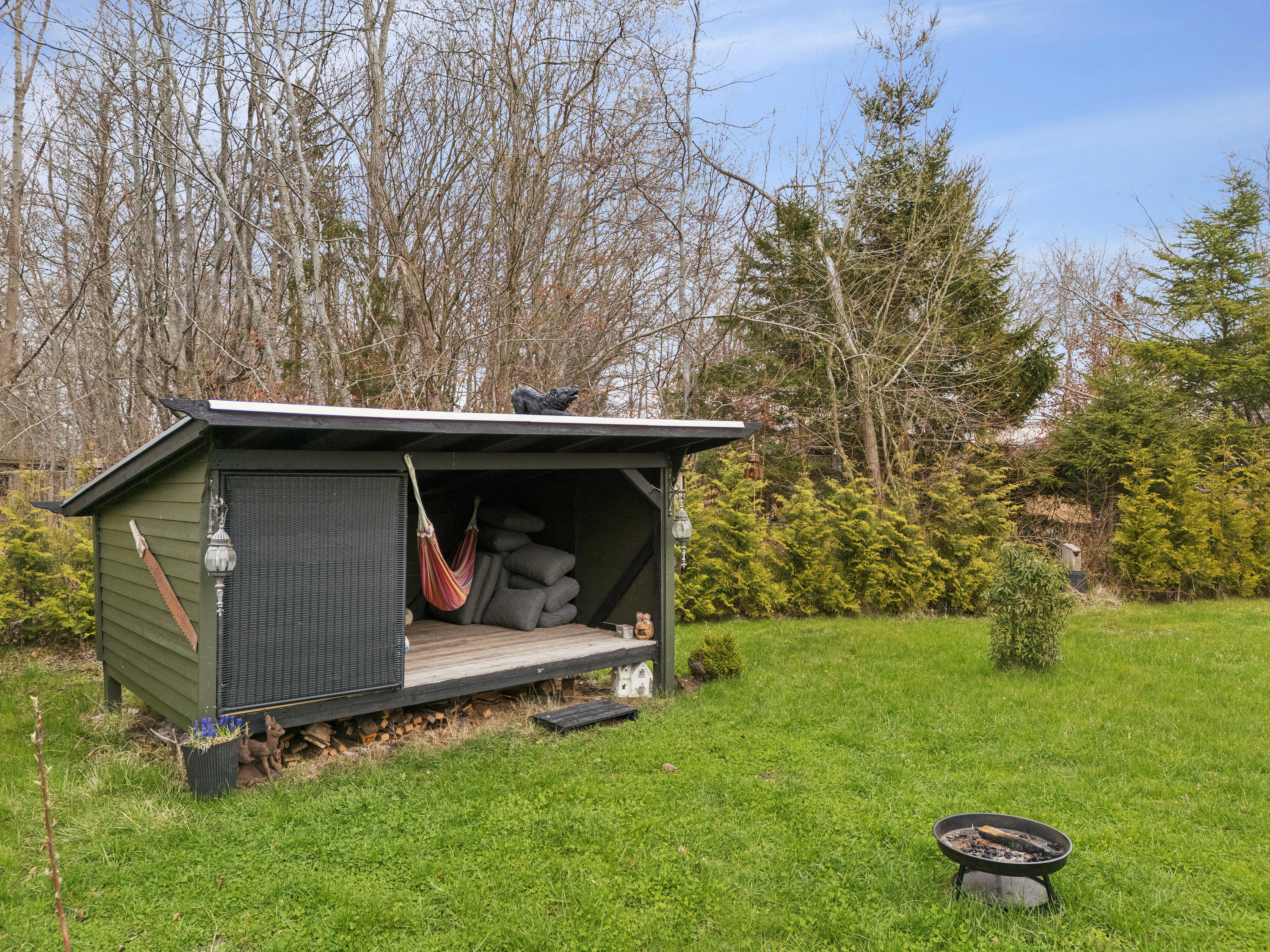 Fremhævet set fra haven billede i fuldskærmstilstand. Billede af Næsdal 14, Lammefjorden, 4550 Asnæs