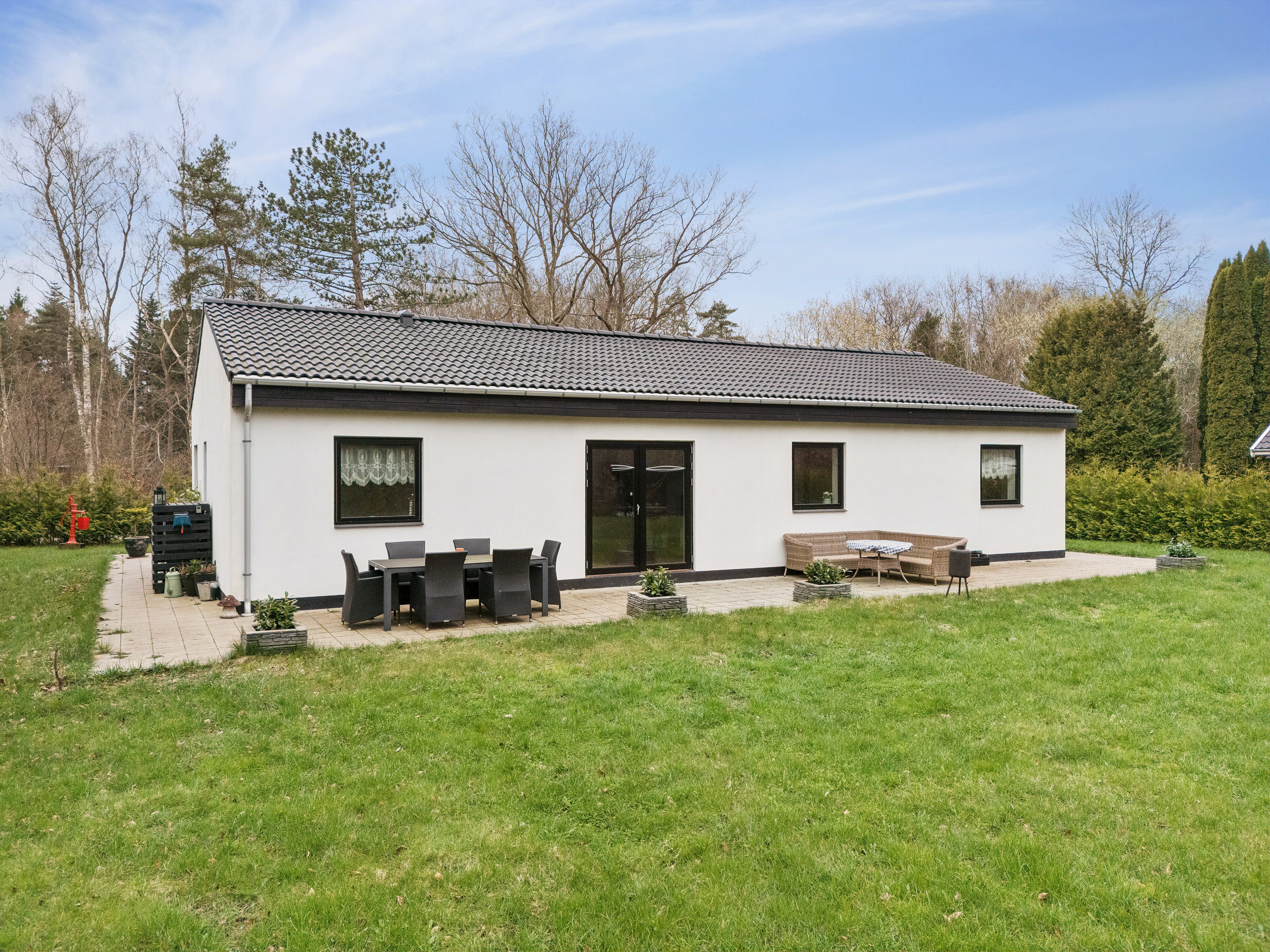 Fremhævet set fra haven billede i fuldskærmstilstand. Billede af Næsdal 14, Lammefjorden, 4550 Asnæs