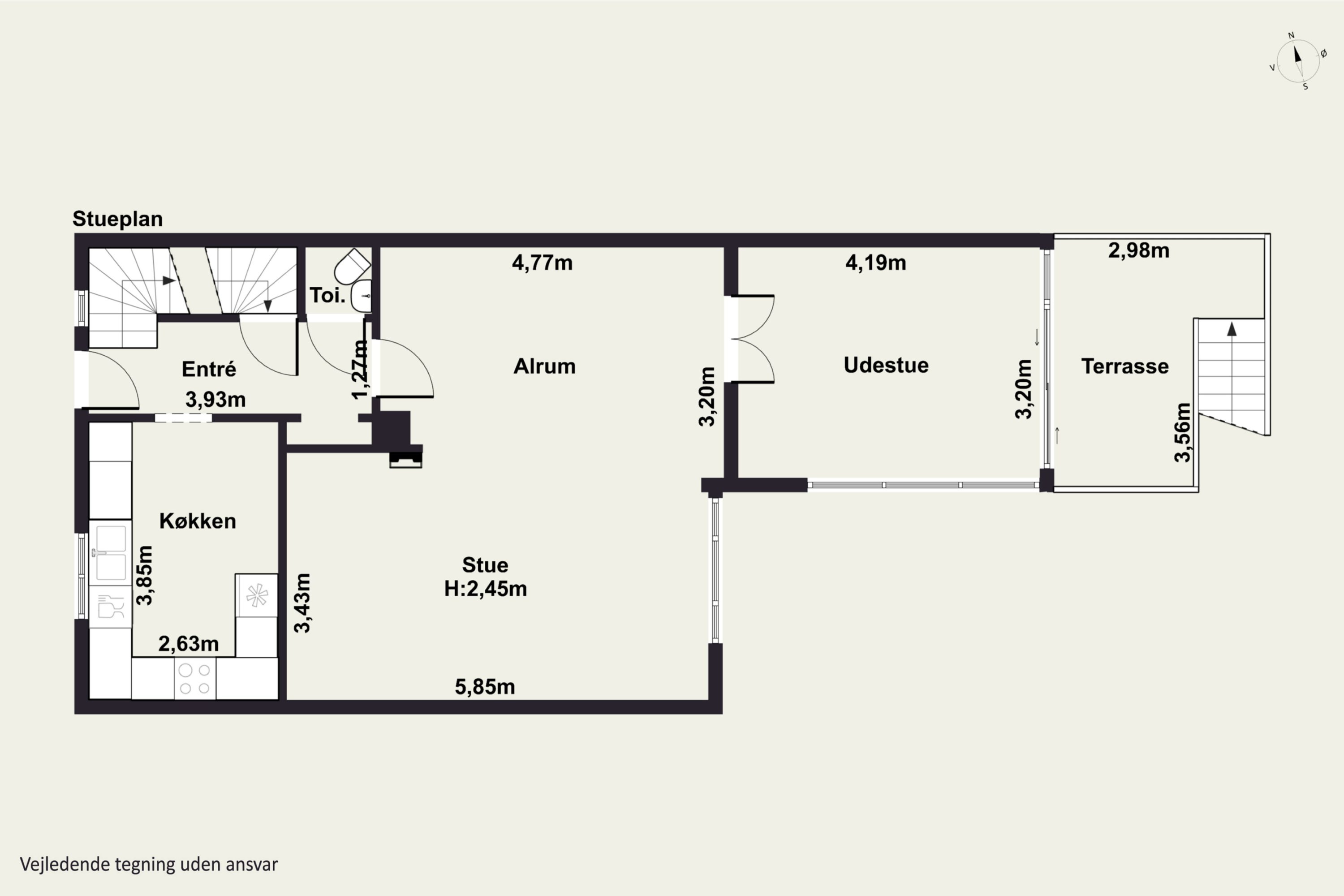 Plantegninger billede af Slotsherrensvej 247B, 2610 Rødovre