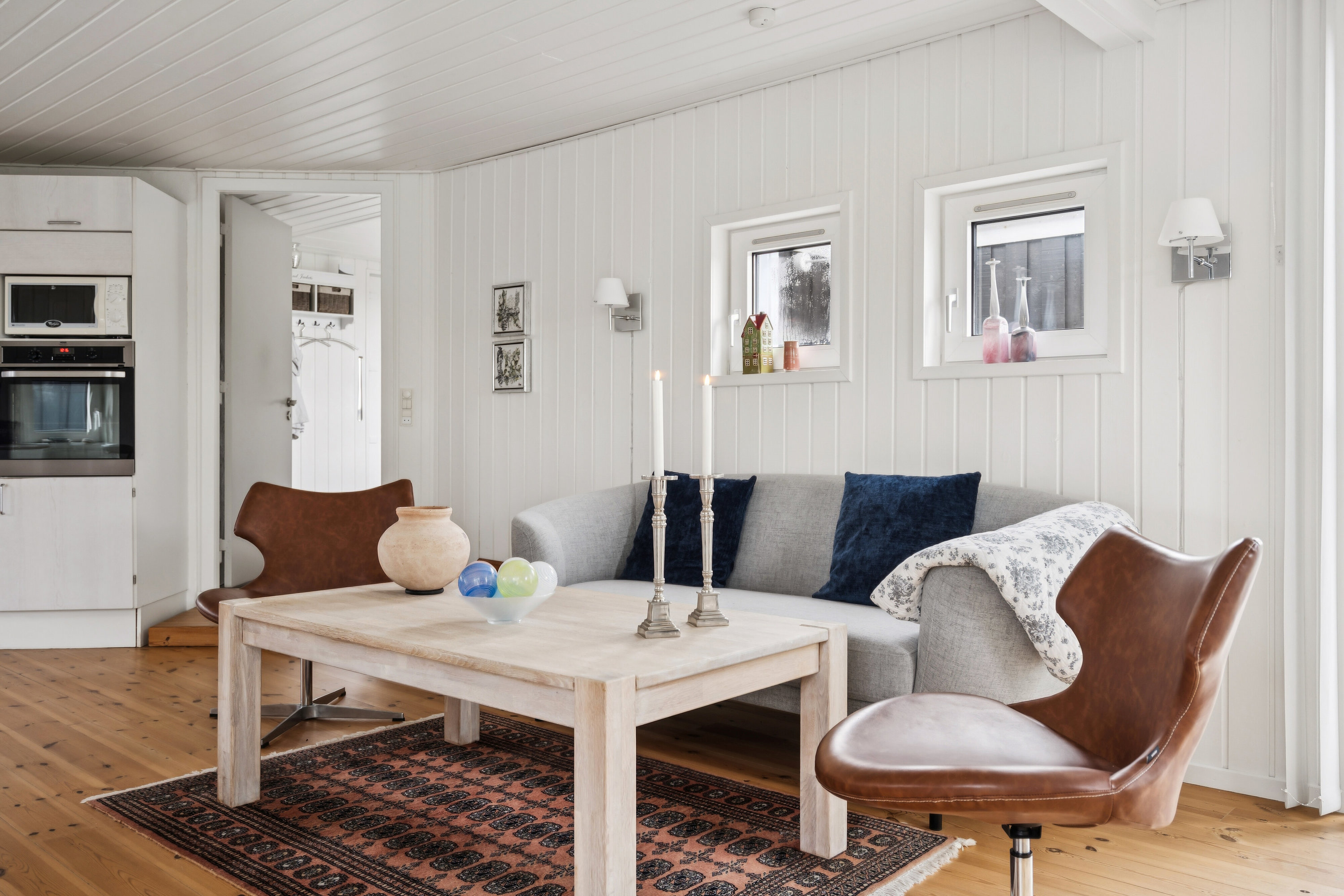 Fremhævet stue billede i fuldskærmstilstand. Billede af Rønnebærvej 11, Lønstrup, 9800 Hjørring