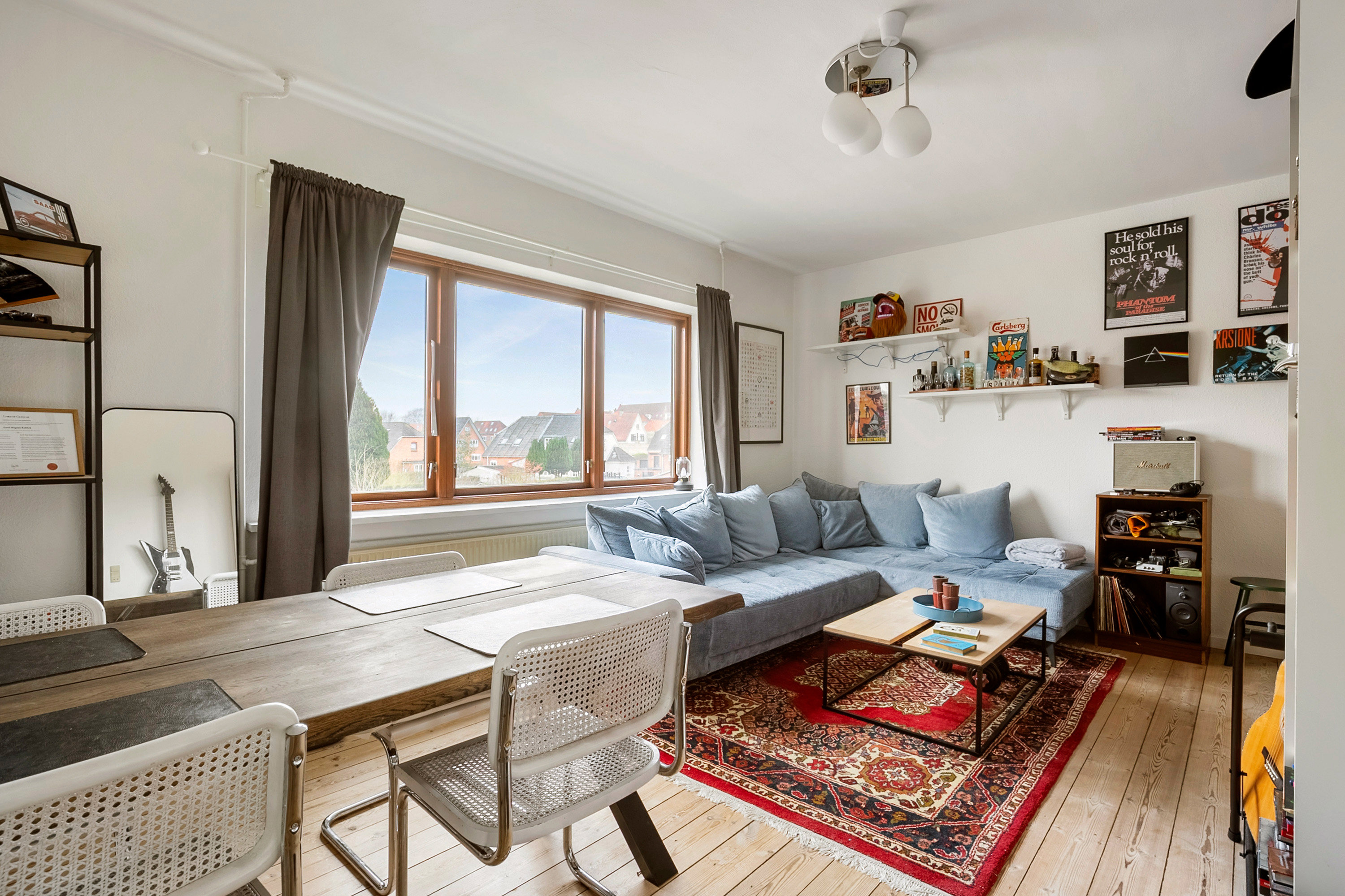 Fremhævet stue billede i fuldskærmstilstand. Billede af Nyvangsvej 10, 1. tv., 5000 Odense C