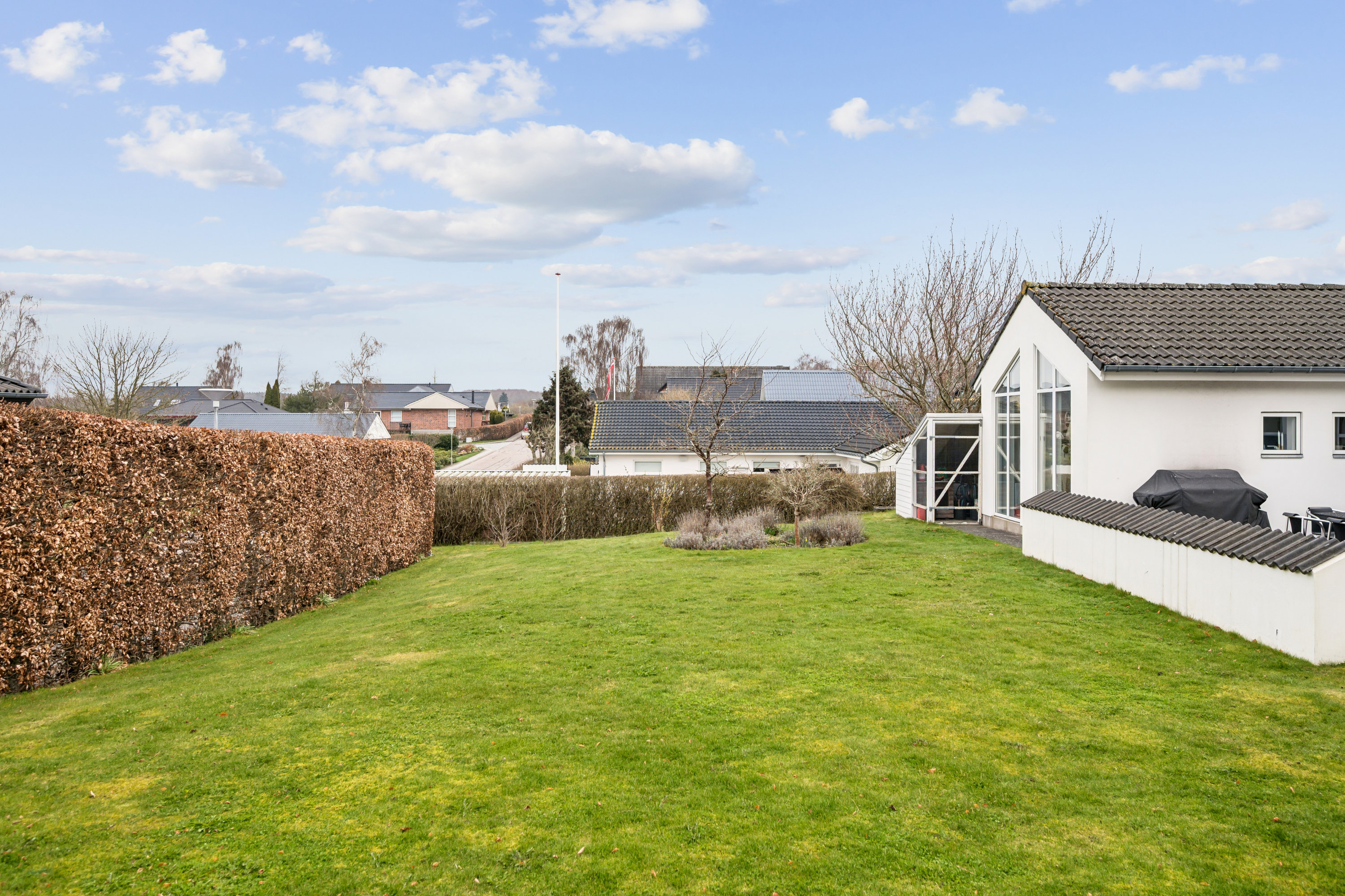 Fremhævet andet billede i fuldskærmstilstand. Billede af Præstevangen 2, Søften, 8382 Hinnerup