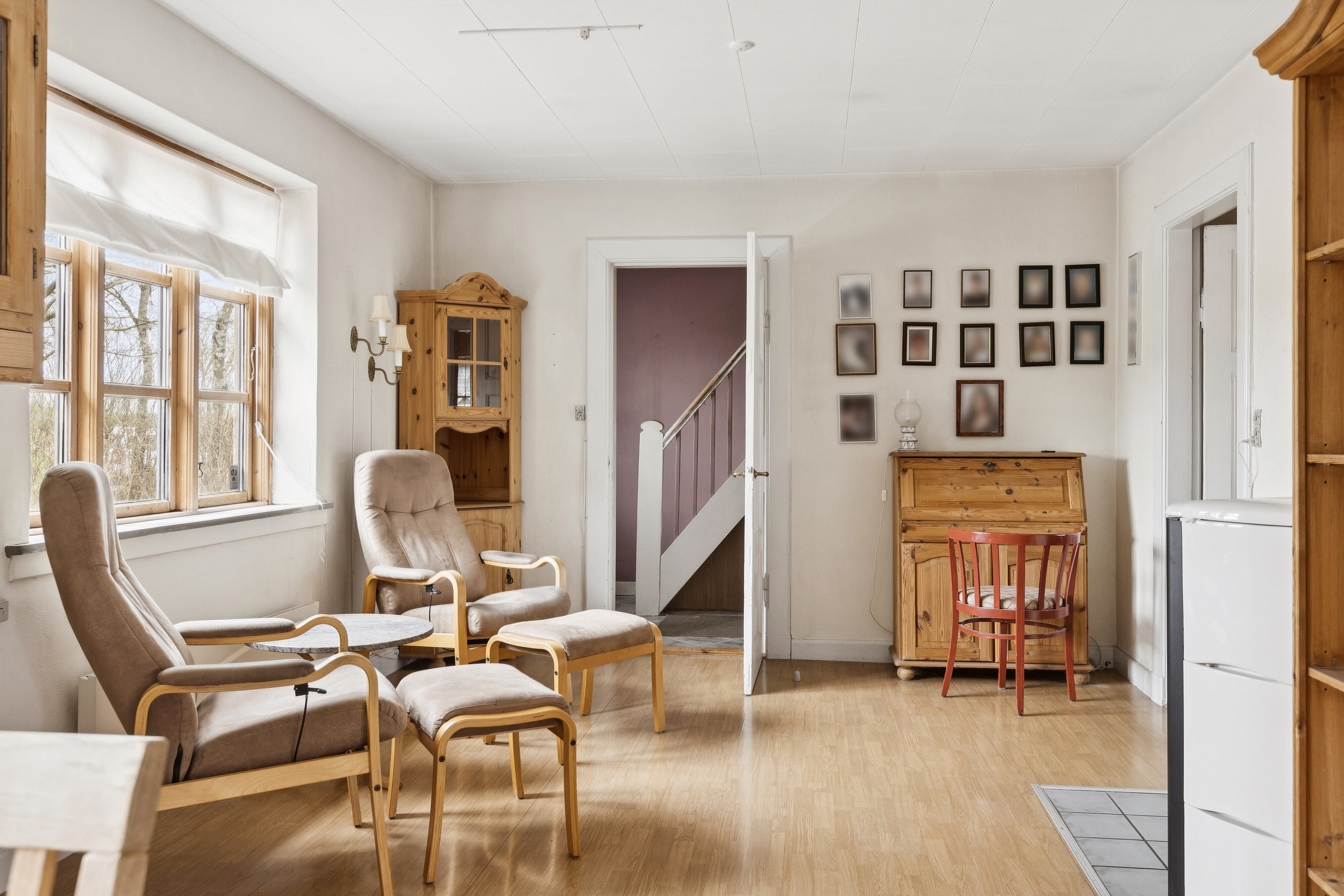 Fremhævet stue billede i fuldskærmstilstand. Billede af Sanderhusvej 6, Freerslev, 4690 Haslev