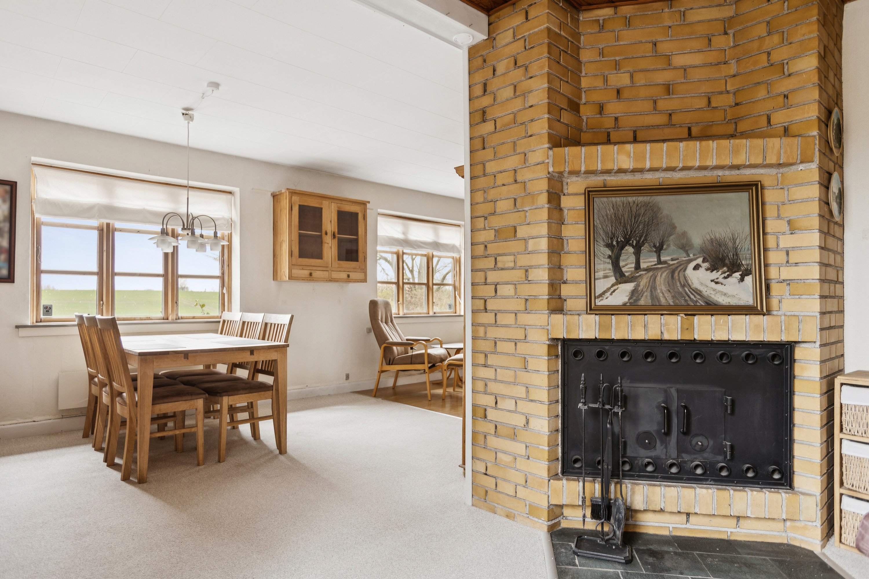 Fremhævet stue billede i fuldskærmstilstand. Billede af Sanderhusvej 6, Freerslev, 4690 Haslev