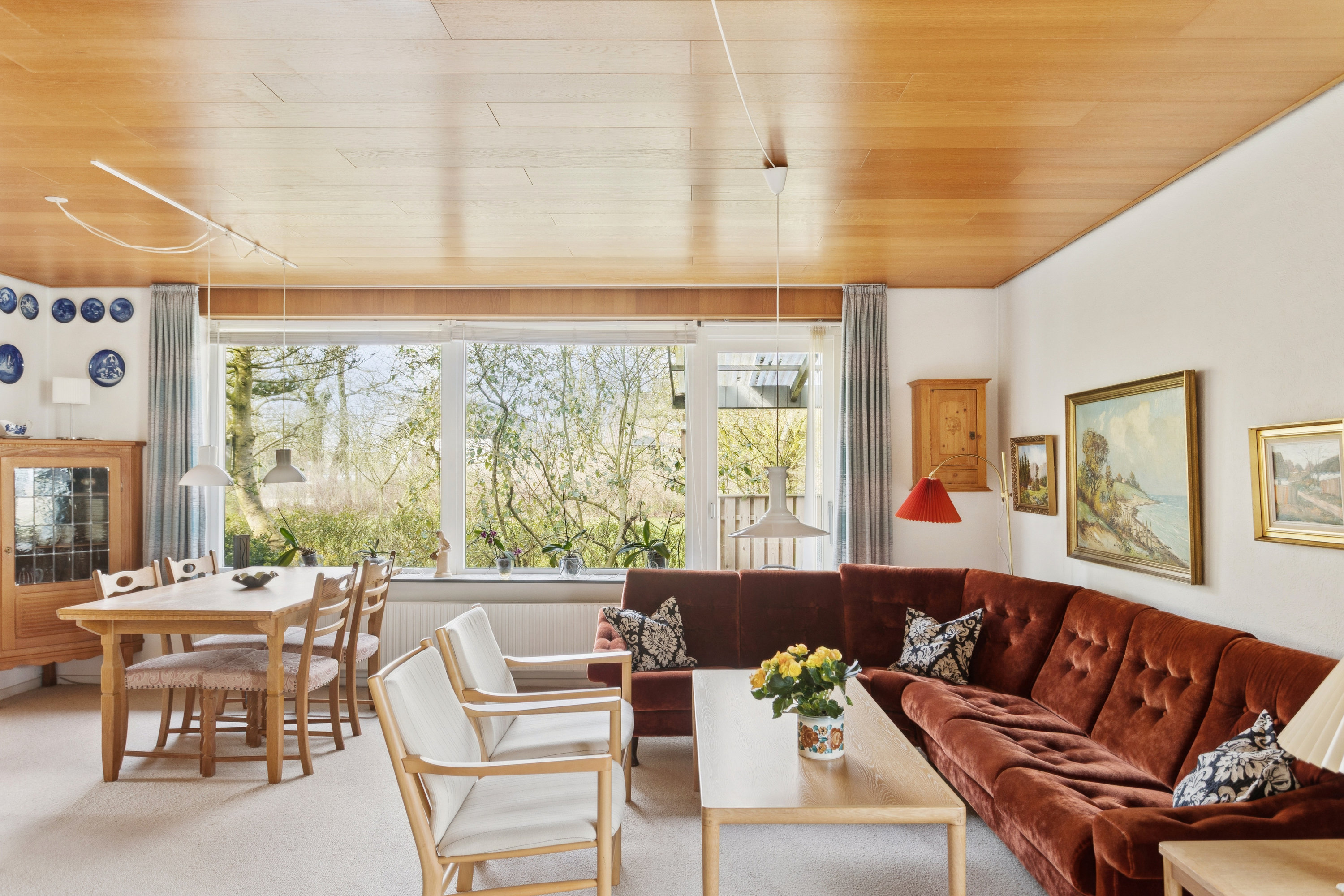 Fremhævet stue billede i fuldskærmstilstand. Billede af Præstegårdsvej 16, Tæbring, 7900 Nykøbing M