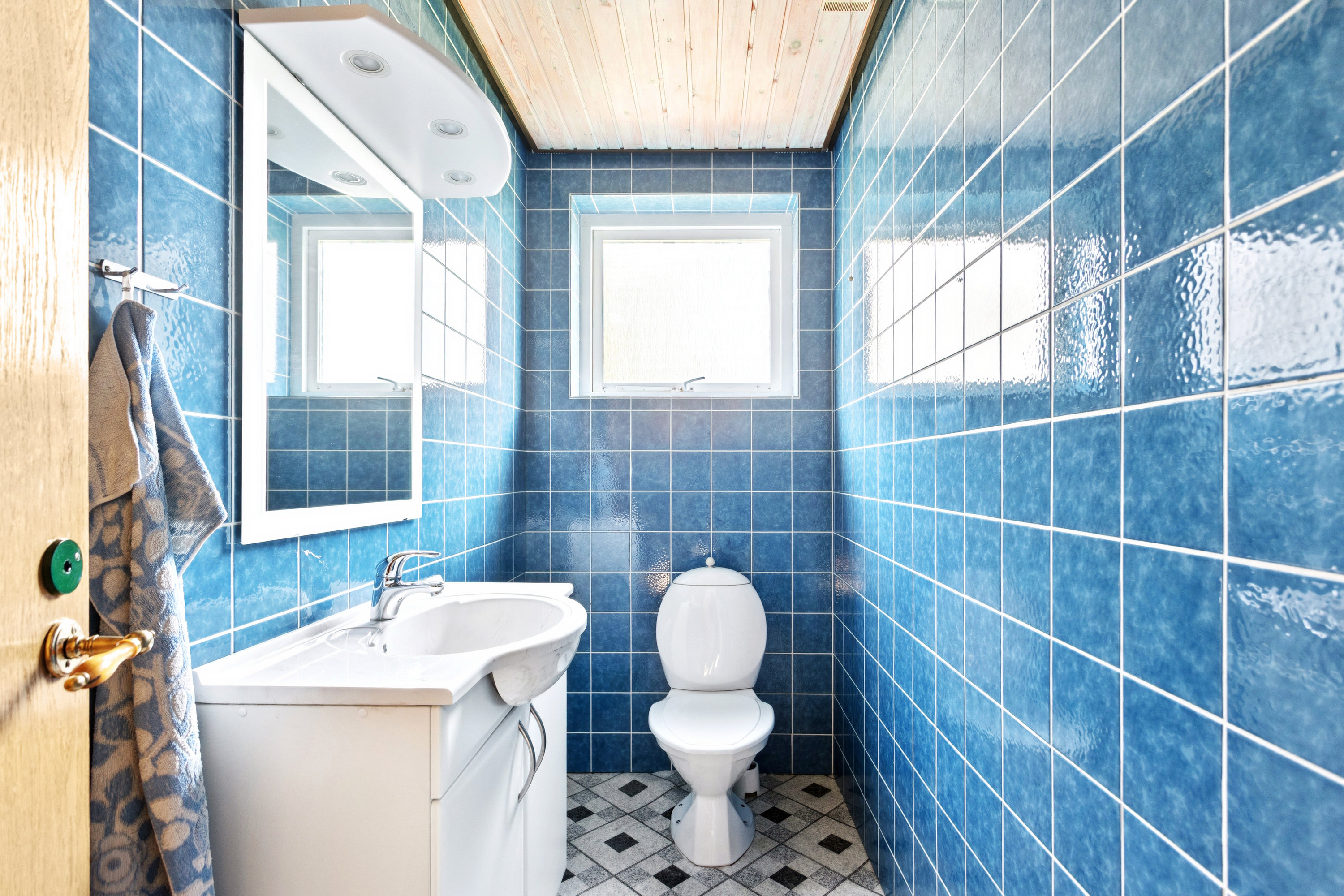 Fremhævet badeværelse billede i fuldskærmstilstand. Billede af Præstegårdsvej 16, Tæbring, 7900 Nykøbing M